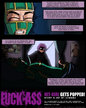 [Cheeba] Fuck Ass - Hit Girl Gets Popped (Kick-Ass) [French] cover