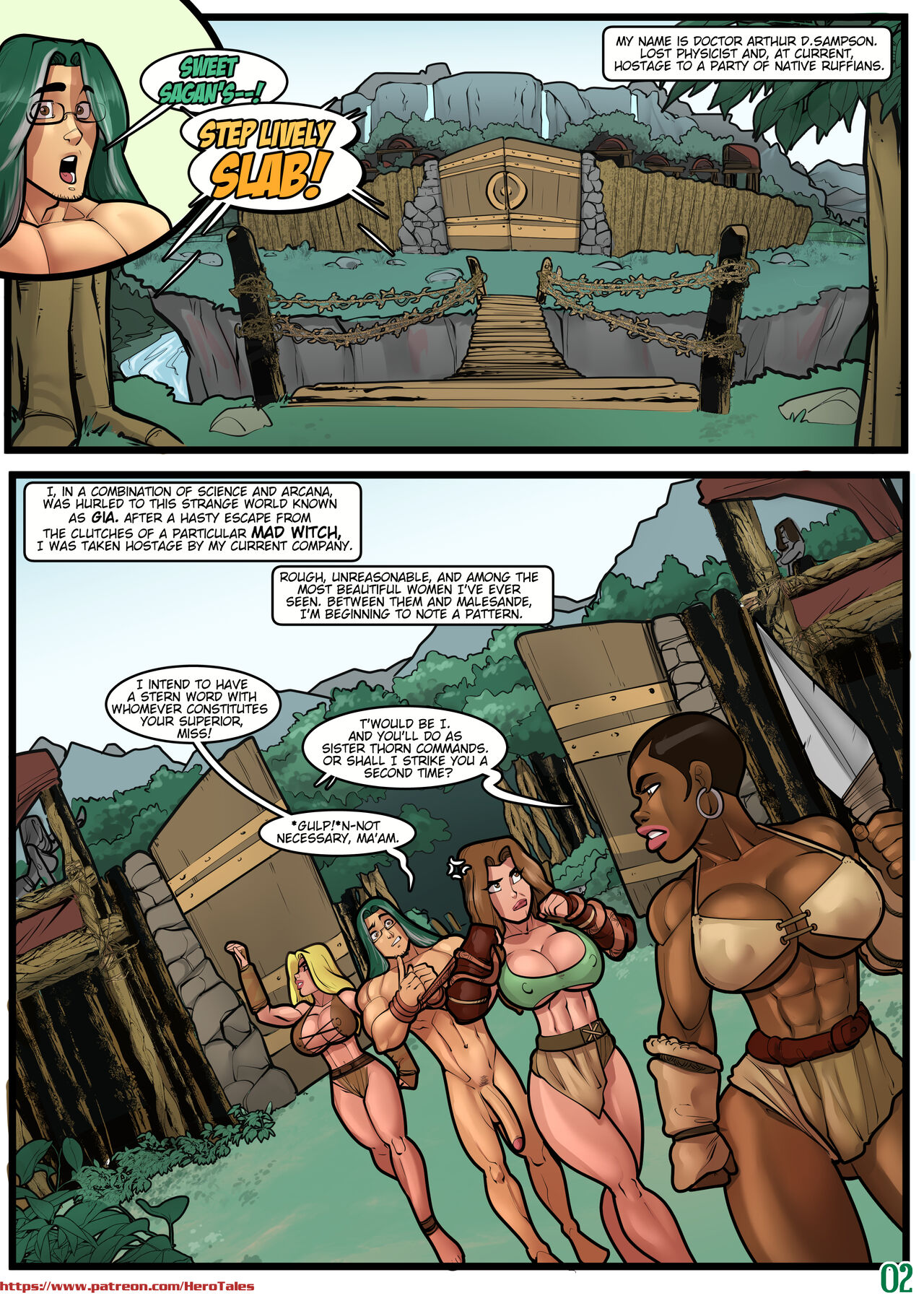 Rabies T Lagomorph - Hero Tales Comics - Into the Breeding Dens page 3 full