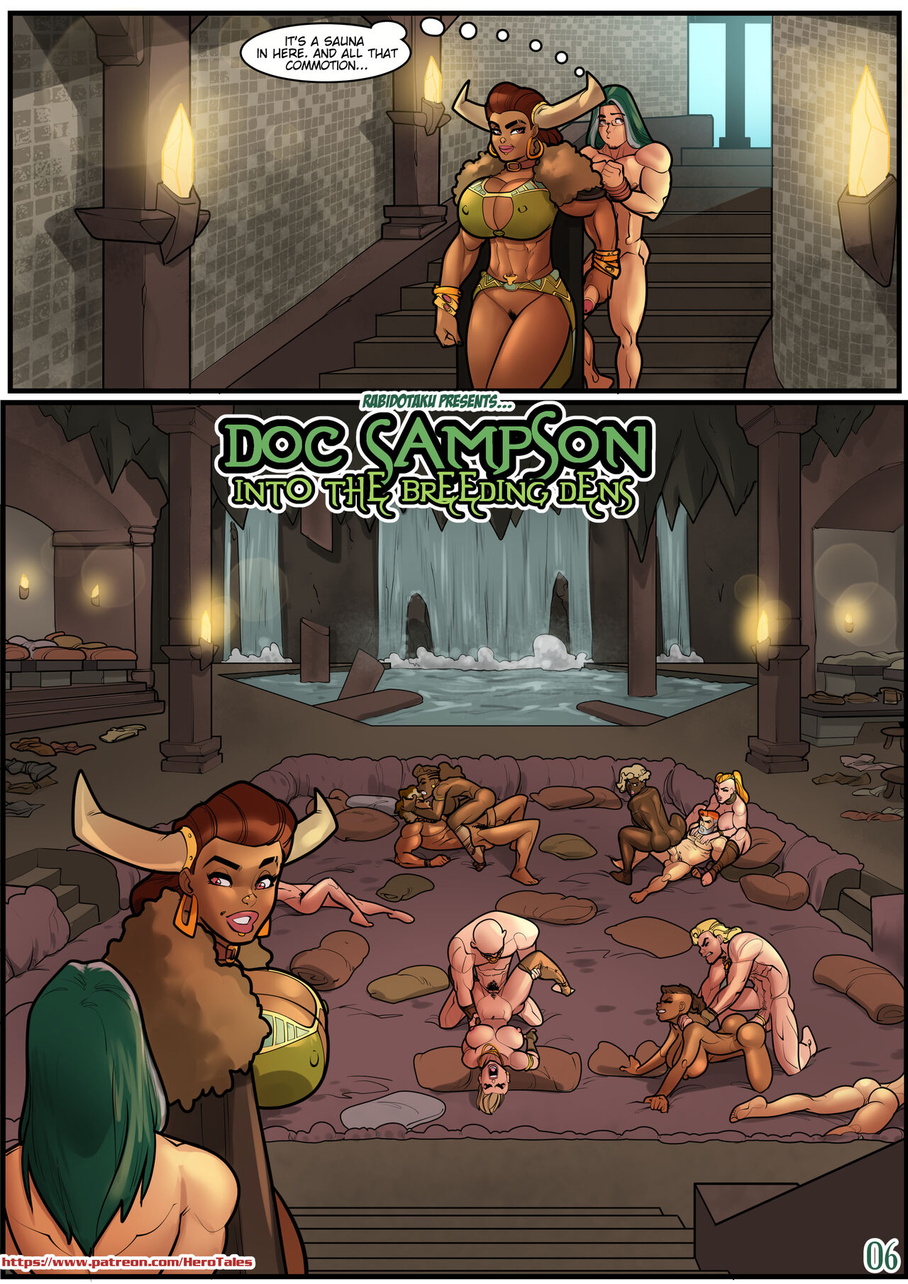 Rabies T Lagomorph - Hero Tales Comics - Into the Breeding Dens page 7 full
