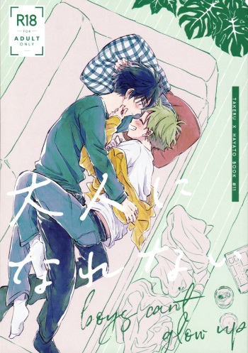 (Passion! VIRTU@L STAGE! 3) [pechika (Uozumi)] Otona ni Narenai - boys can't glow up (THE IDOLM@STER SideM) cover