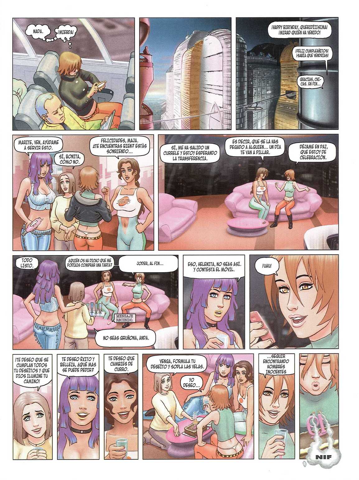 4 Girlfriends #1 page 9 full