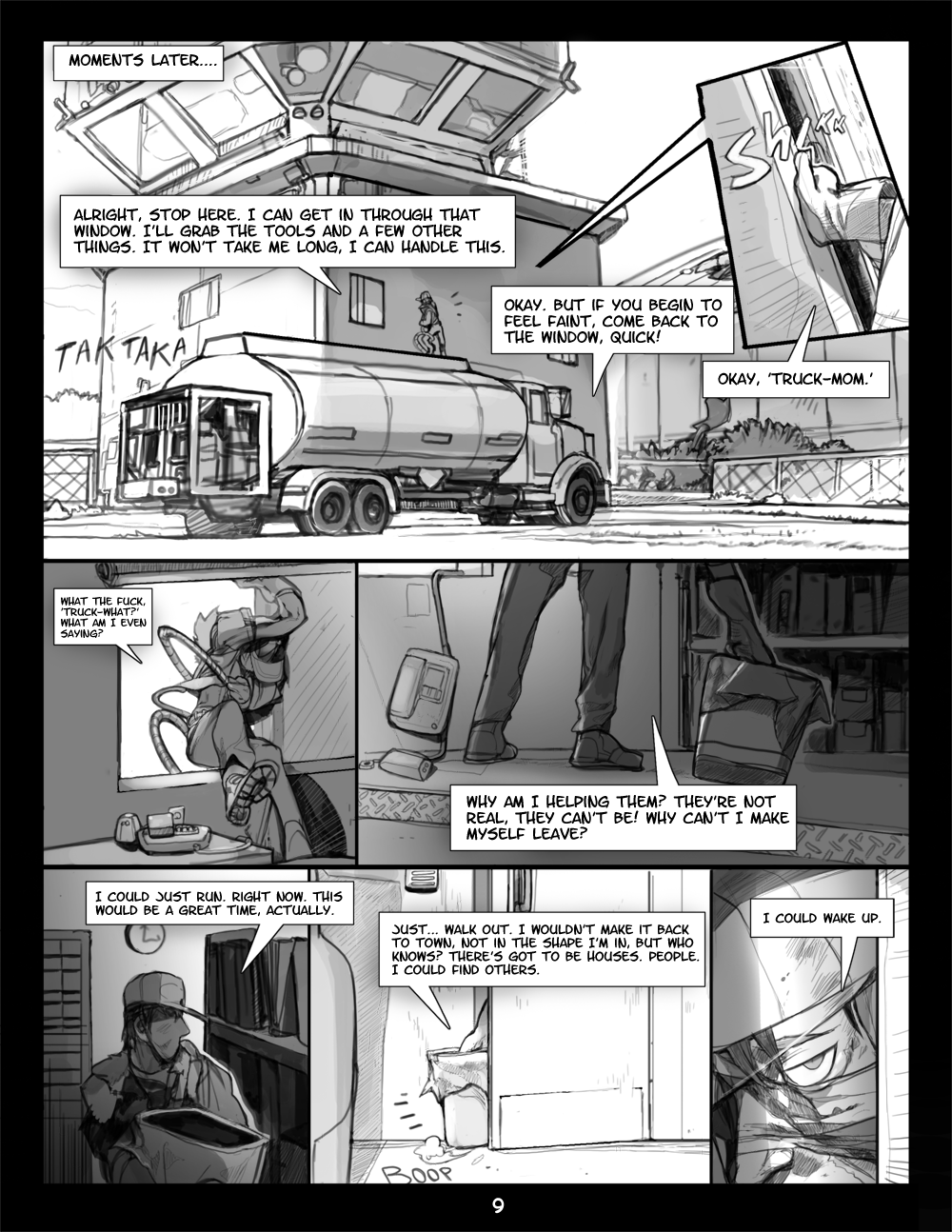 Calamity B-Side page 9 full