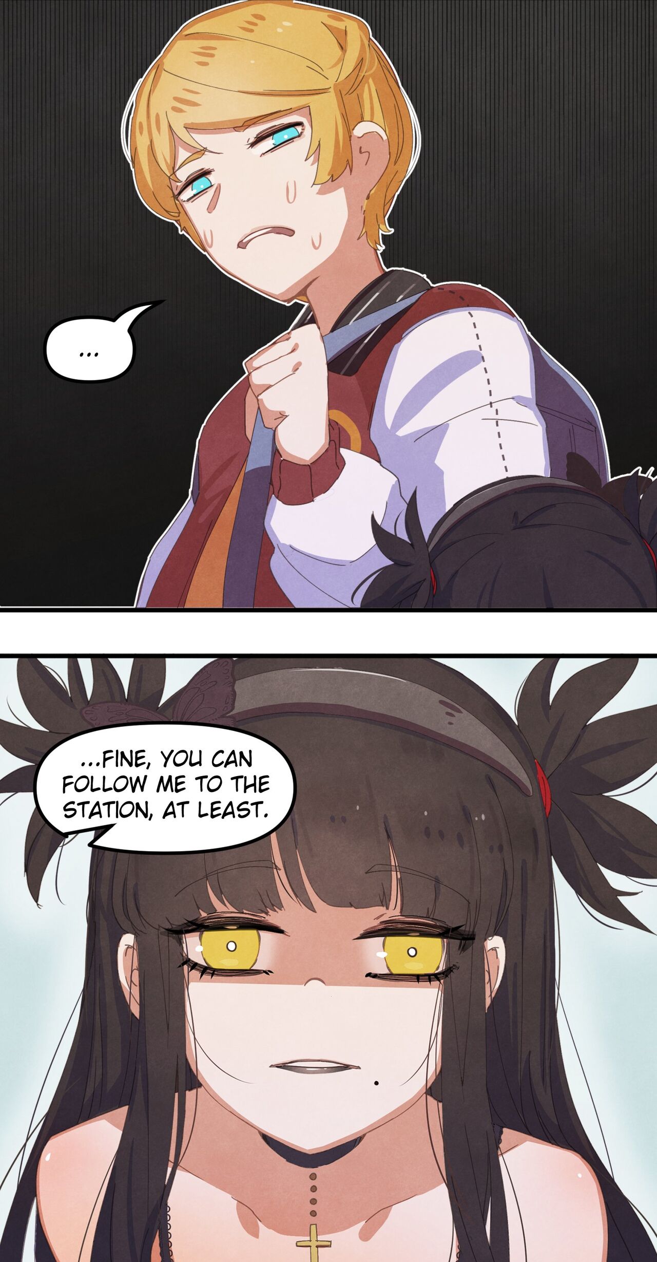 The Goth Girl and the Jock page 7 full