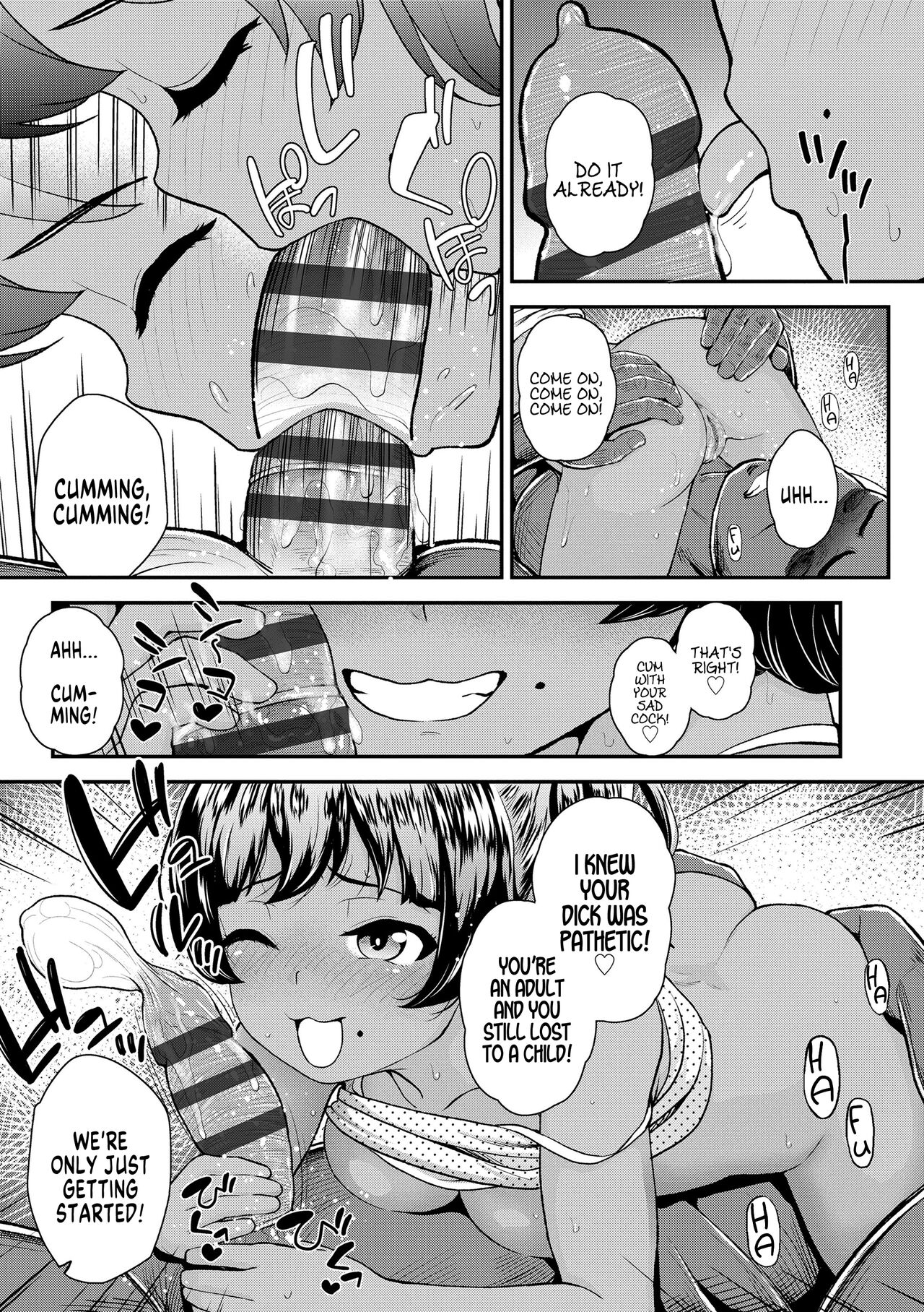 Bicchi na Mesugaki Tenkousei | Our New Transfer Student is a Bratty Little Bitch page 11 full