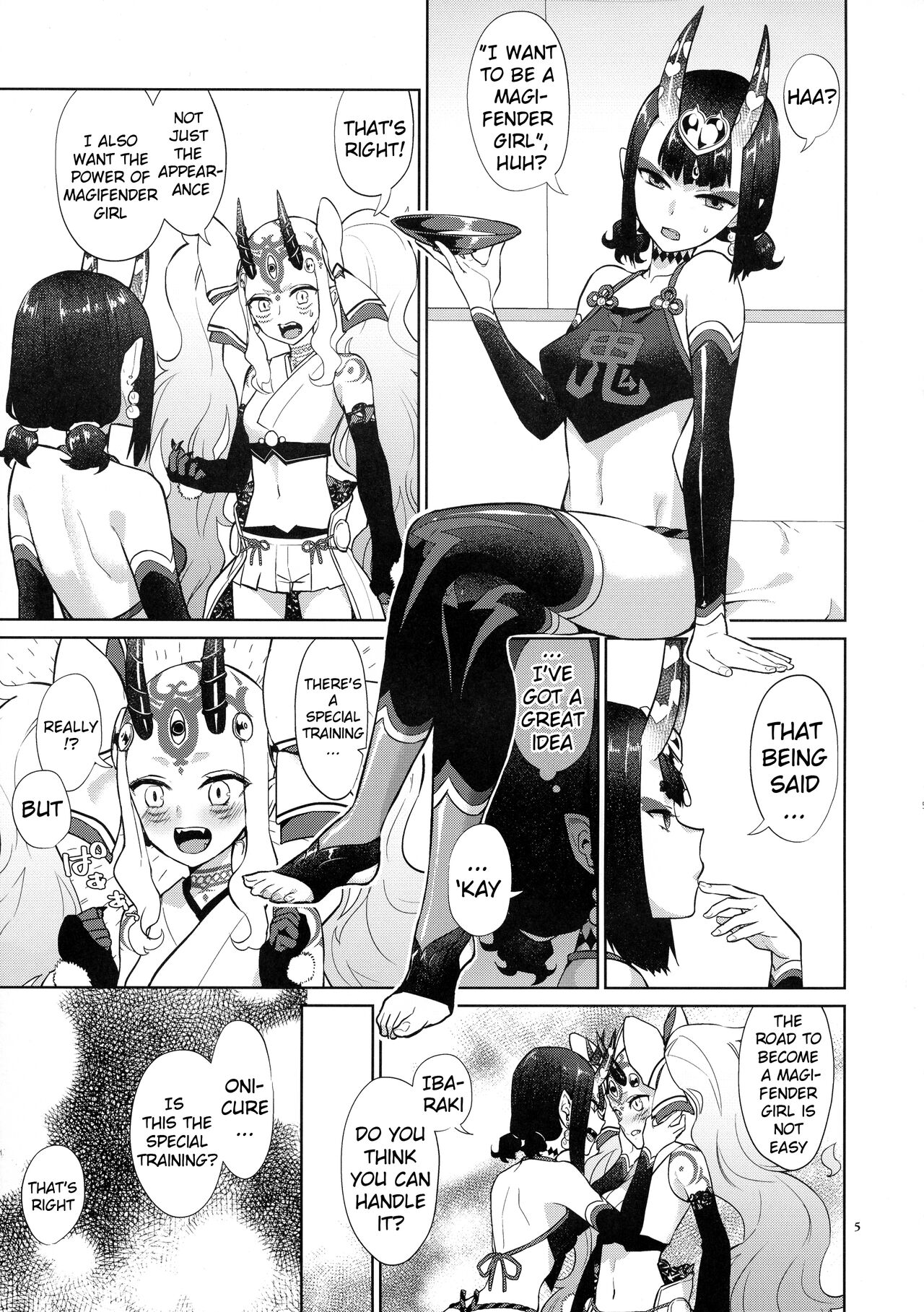 Gohou Shoujo no Himitsu Tokkun page 4 full
