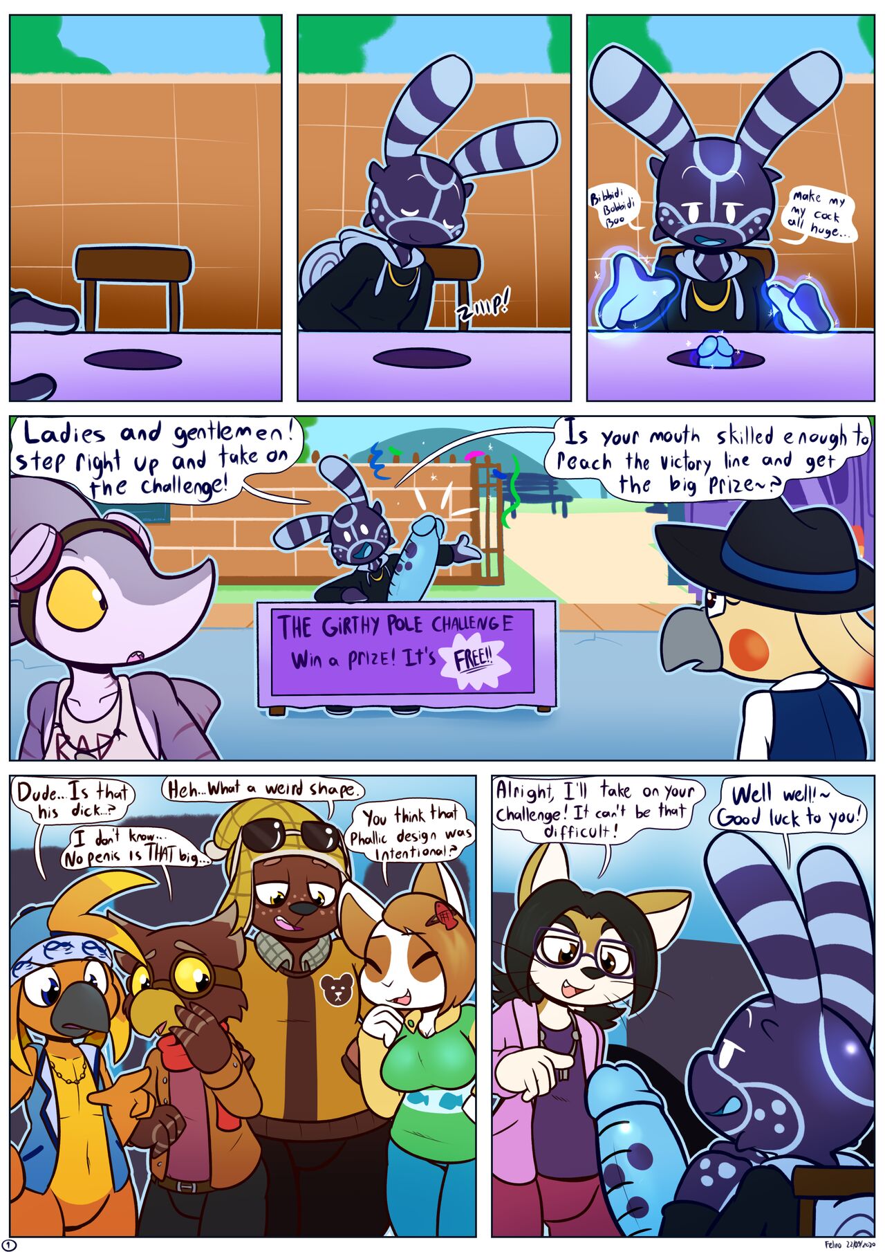 The Girthy Pole Challenge page 1 full