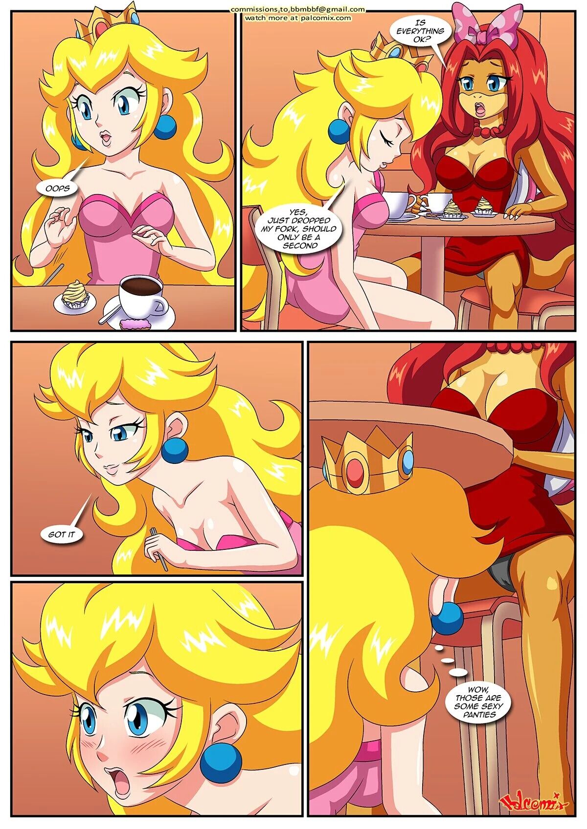 Peach X Wendy   - 2 - english page 6 full
