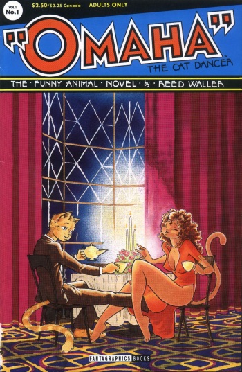 [Reed Waller] Omaha: The Cat Dancer #01 cover