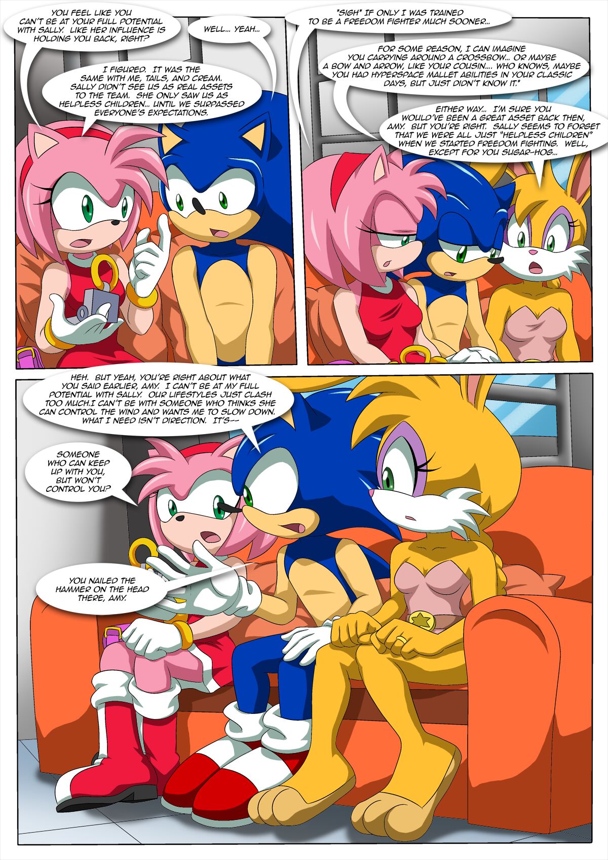 Sonic and Sally Break Up page 5 full