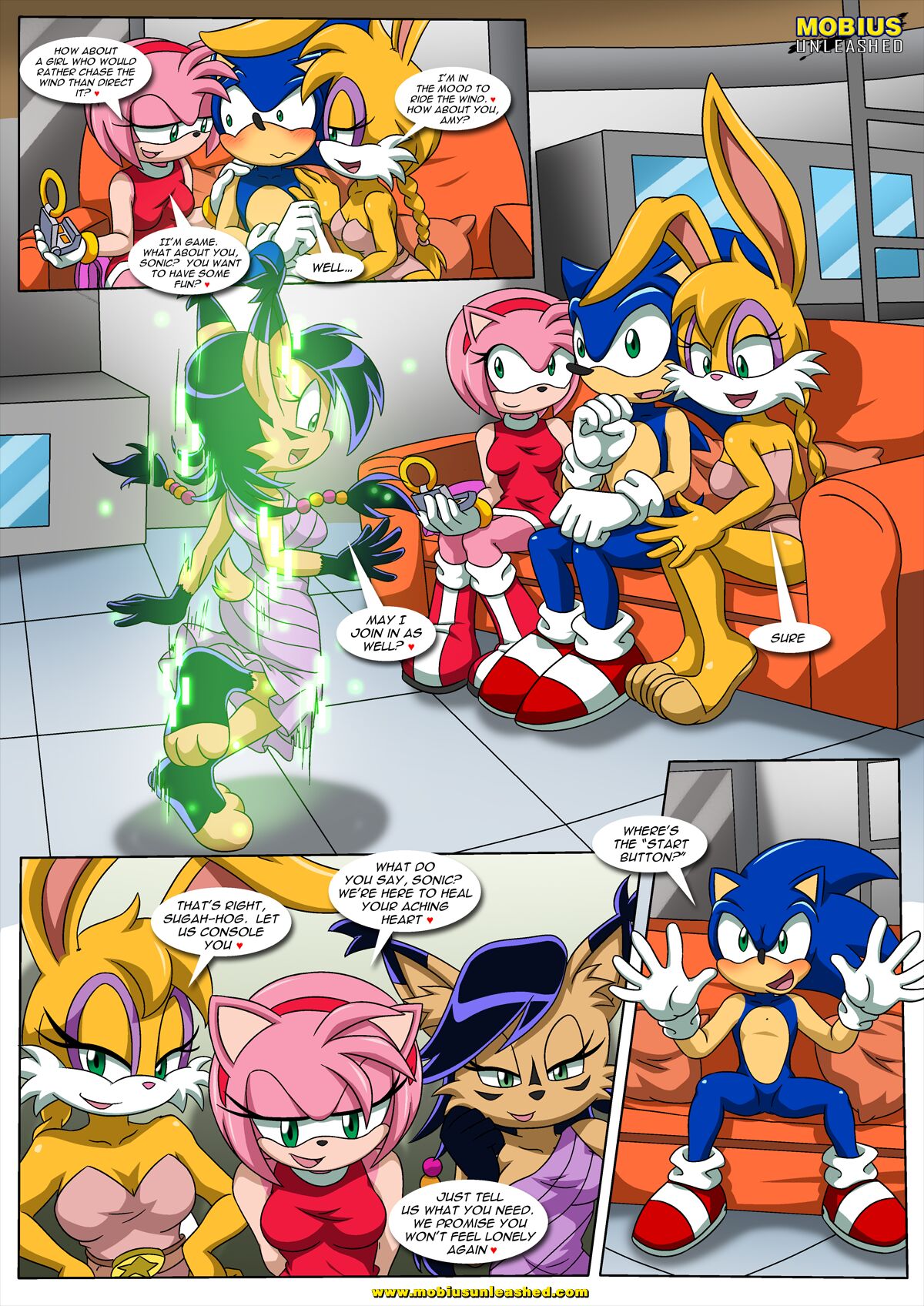 Sonic and Sally Break Up page 6 full