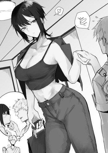 [おきょう] イケメン彼女に勝てない漫画 cover