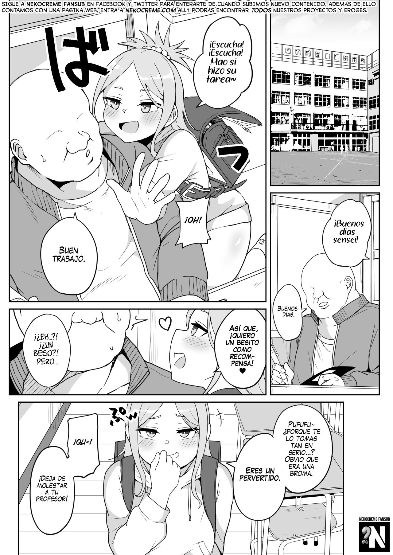 Mesugaki Gakkyuu Houkago Shidou | Orientación Extraescolar con una Clase de Niñas page 2 full