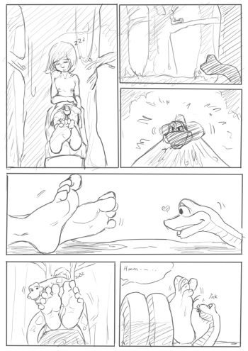 Mowgli vs Kaa by Twomario (Uncensored) cover
