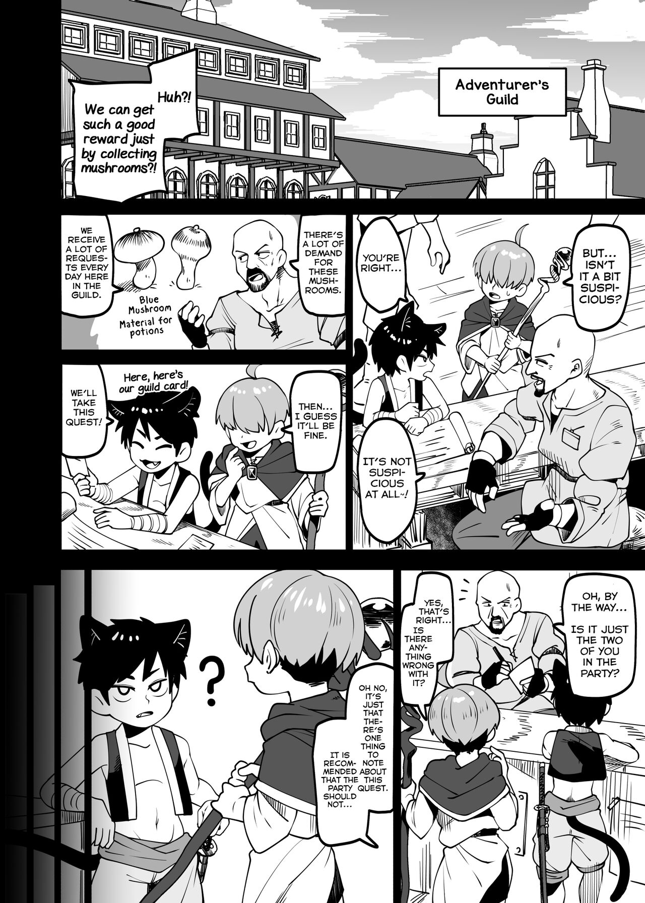★1 Doukutsu no Oku de Kinoko Kari page 2 full