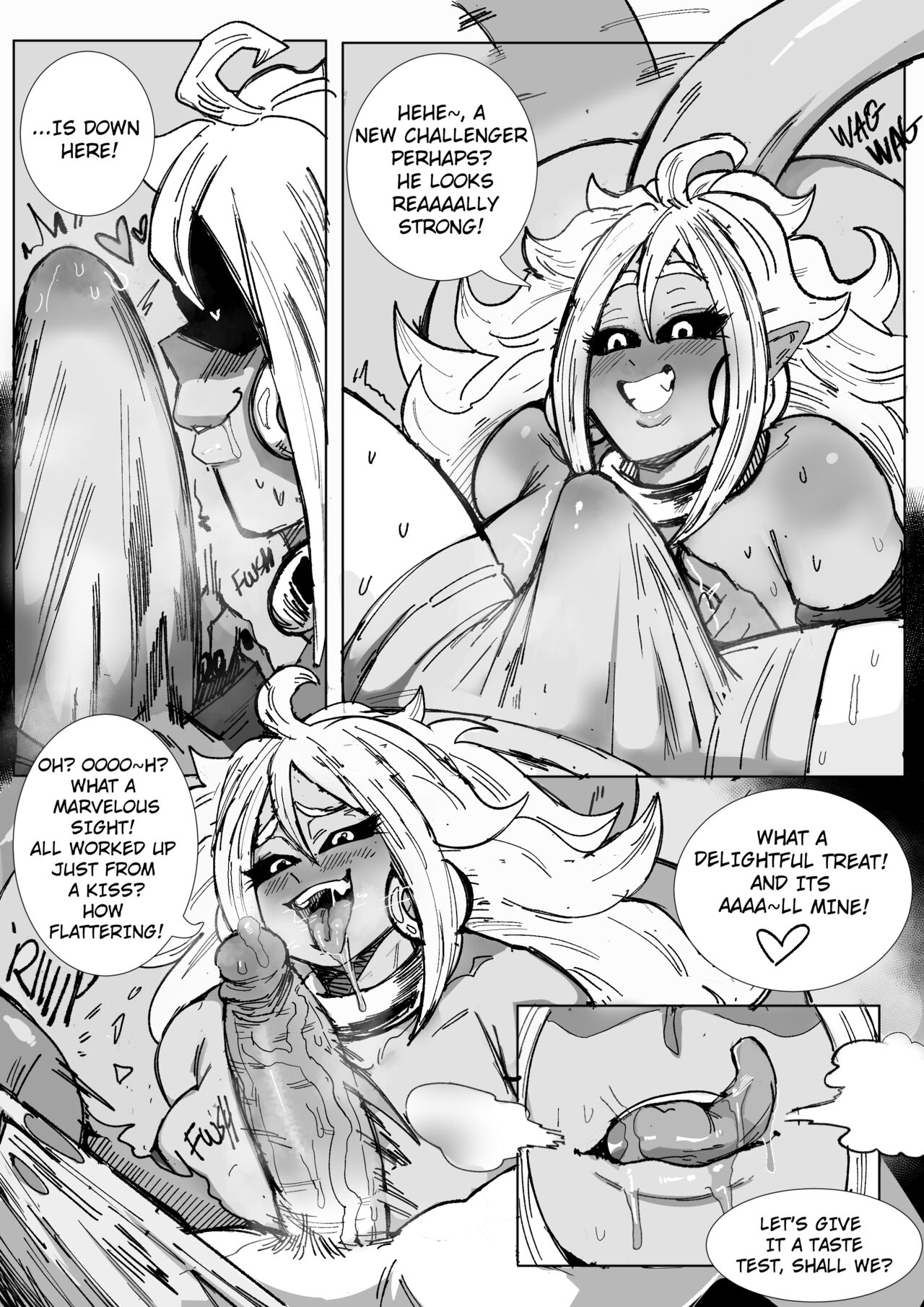 Emboquo's Android 21 Comic page 3 full