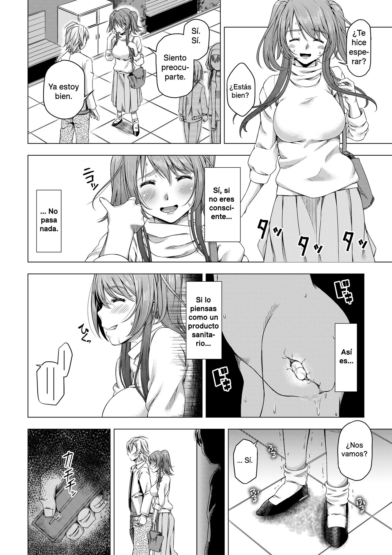 Daigaku Shingaku de Issho ni Joukyou shita Kanojo ga Circle no Senpai ni Netorare Ochiru made -Kobamenai Kairaku Hen- | Sometida y humillada por un alto miembro de su círculo -un placer que no puede rechazar- page 9 full