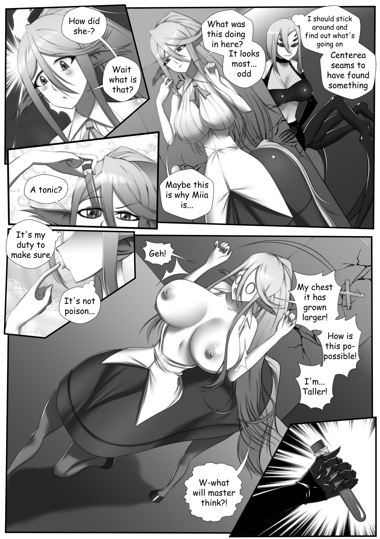 Monster Musume Giantess Comic page 4 full