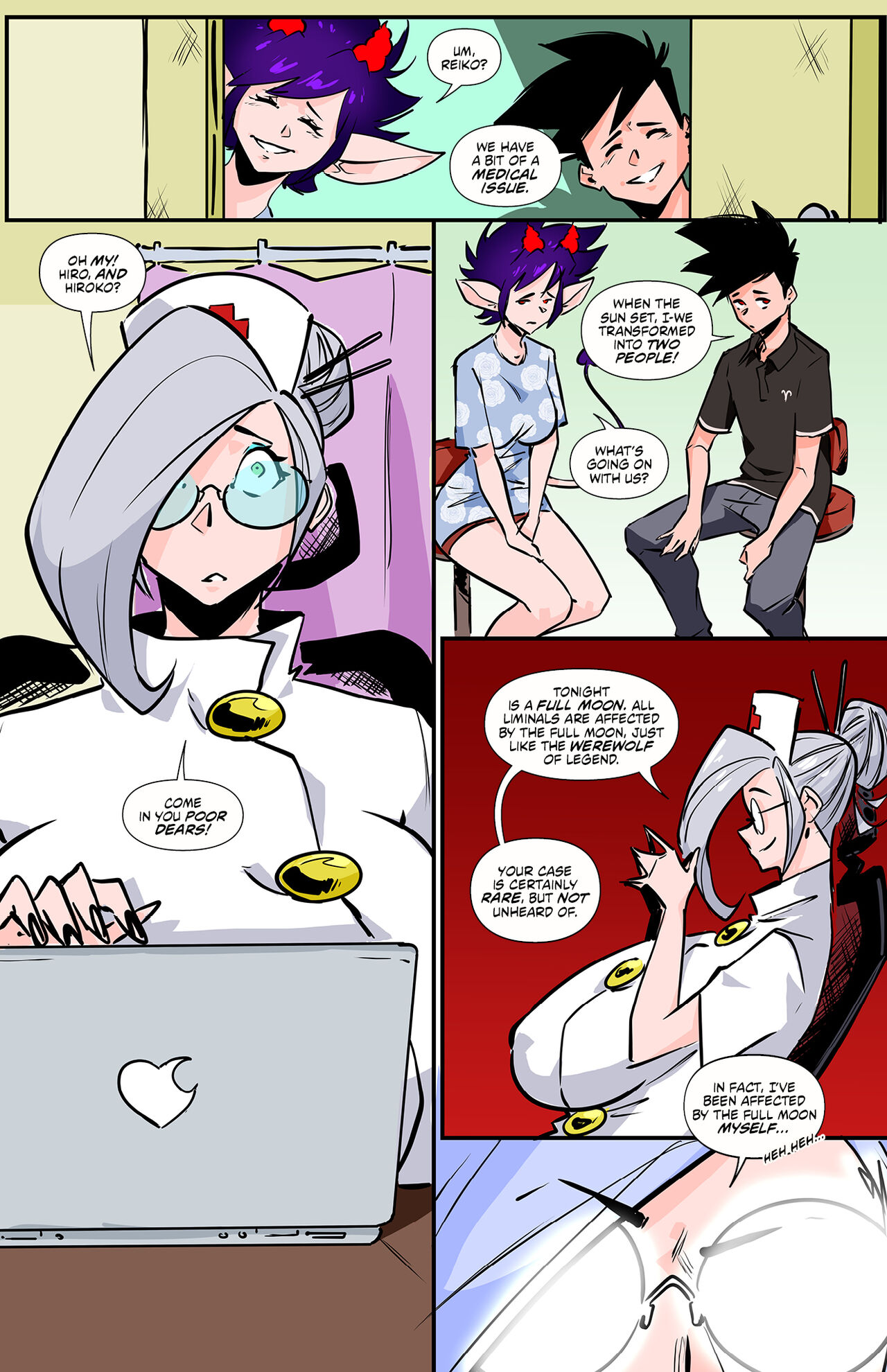Monster Girl Academy #15 page 5 full