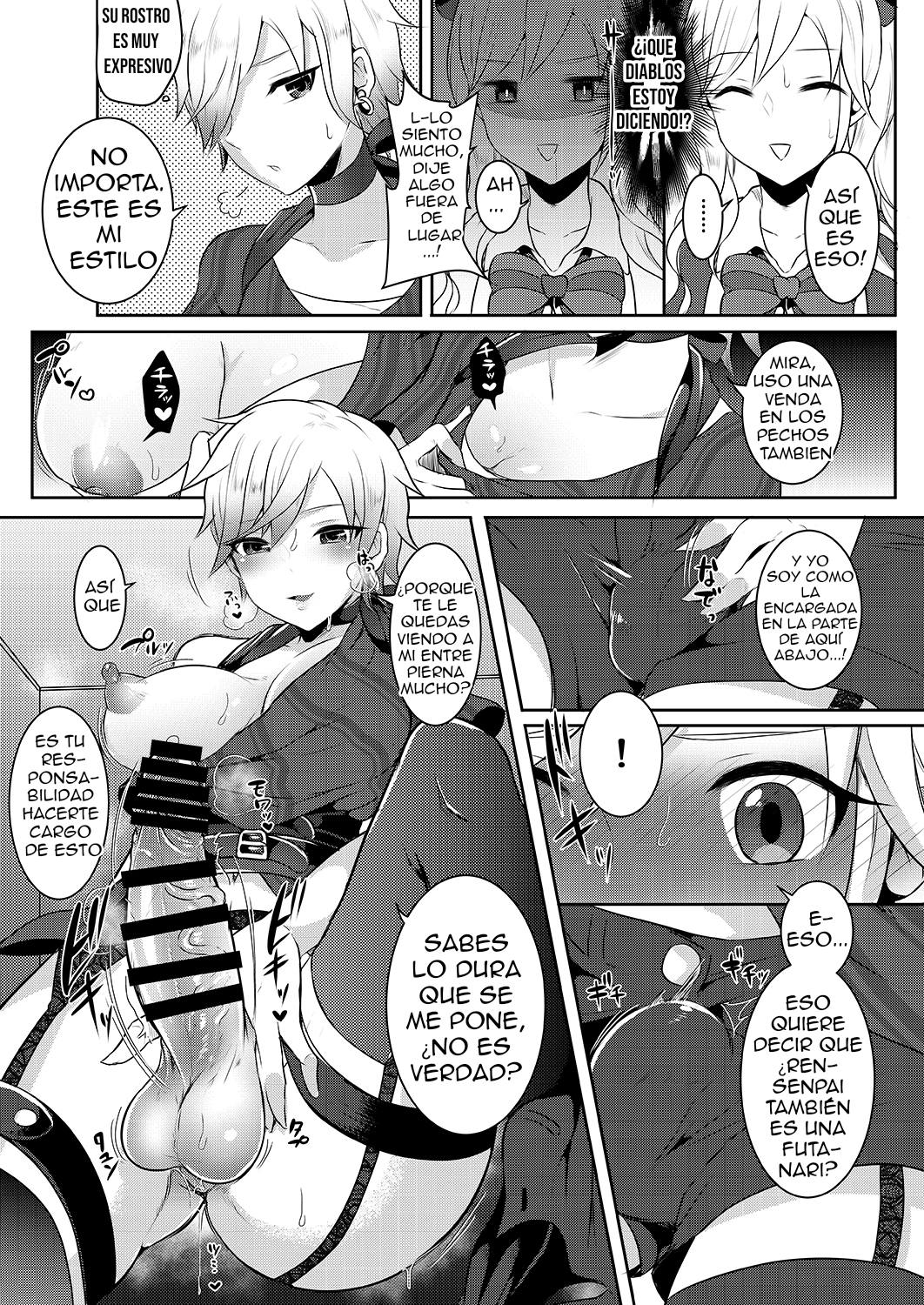 Boku ga Hitomebore Shita Gothic Onee-san wa Futanari datta Ken 2 page 8 full