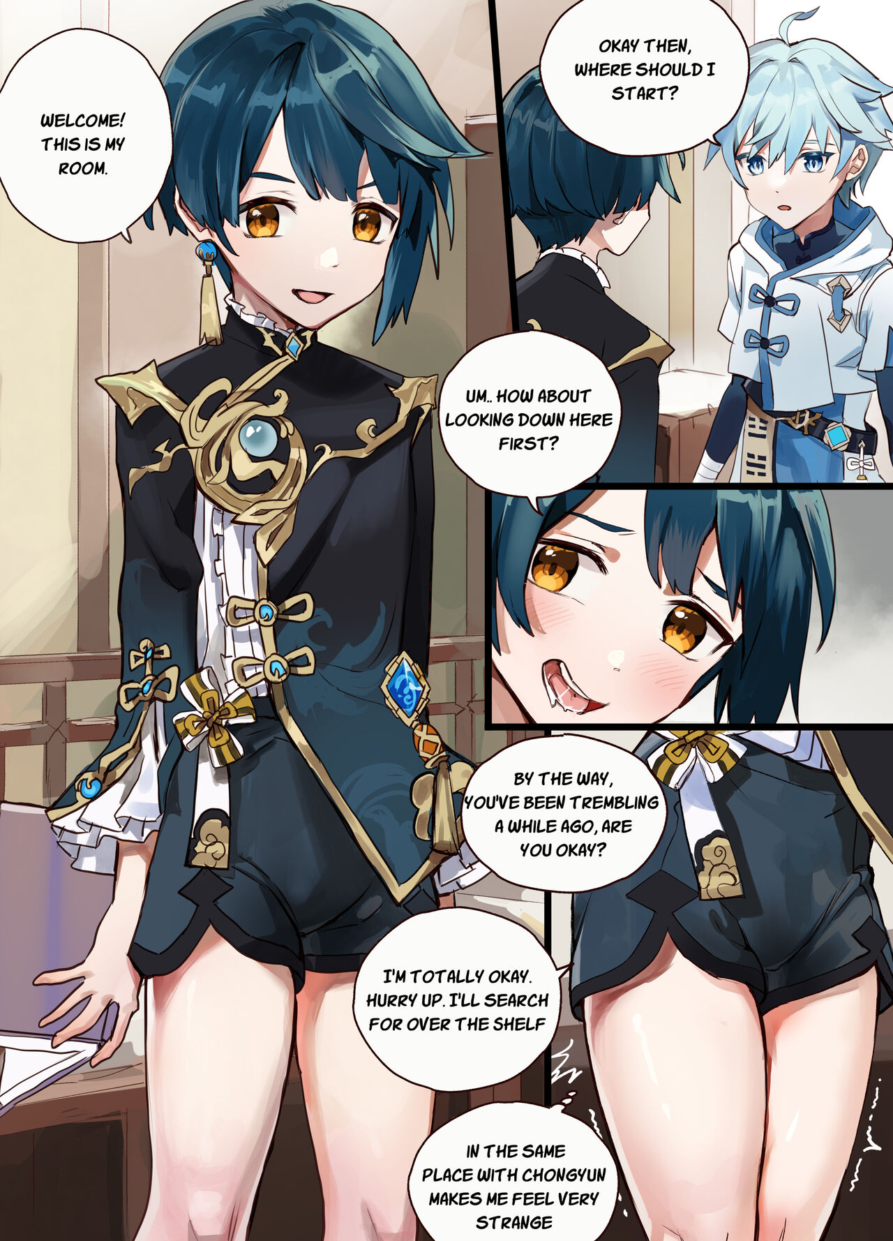 Chongyun Found Xingqiu's Stuff page 2 full