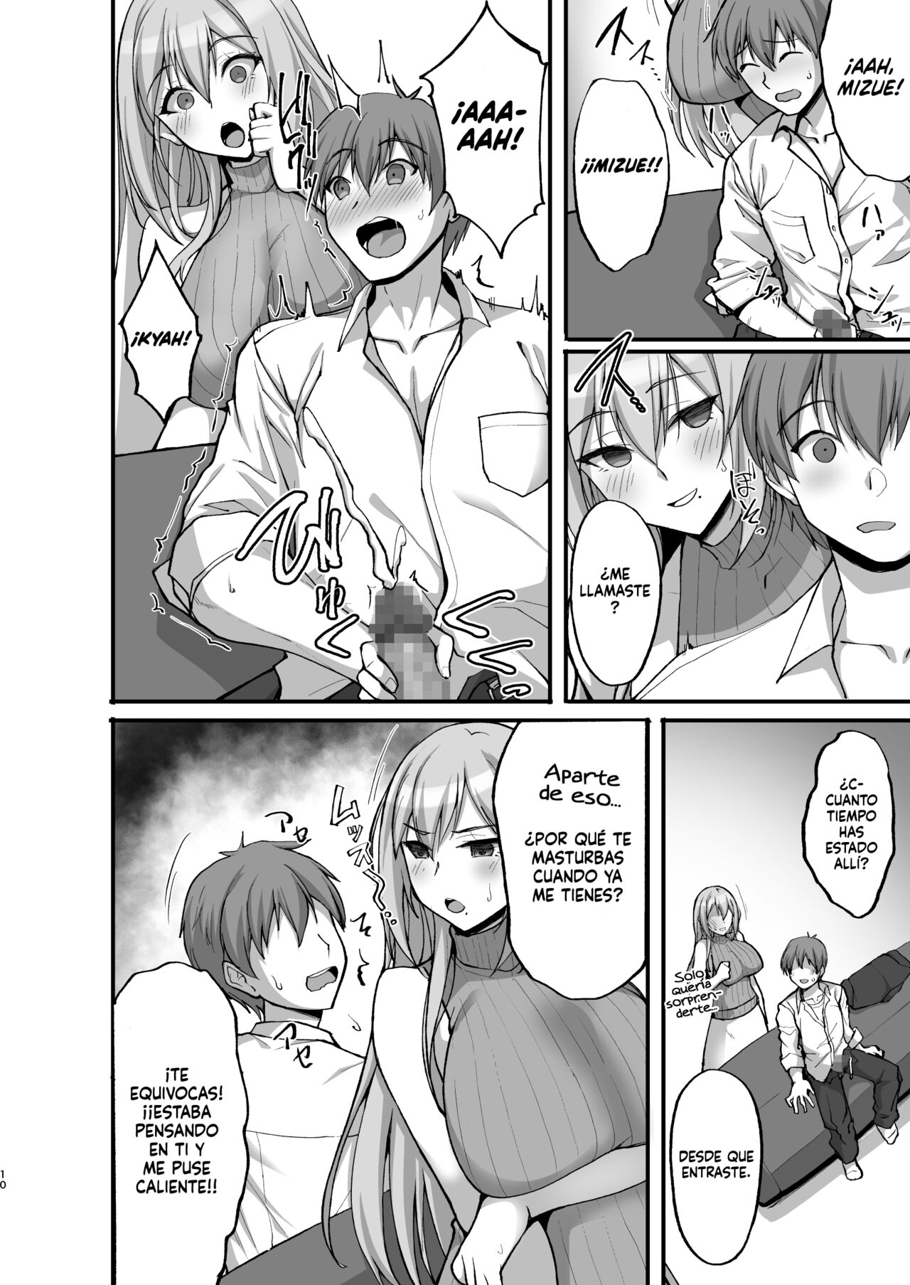 Ecchi na Onee-san wa, Suki desu ka? 3 ~Tonari no Onee-san to Ikkagetsukan, Shasei Kanri to Sakusei Seikatsu Hen~ page 10 full