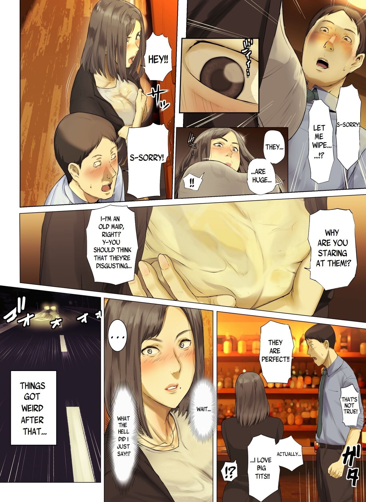Kaisha no Iki Okure BBA Haramaseta |  I Knocked Up The Old Maid From My Office page 11 full