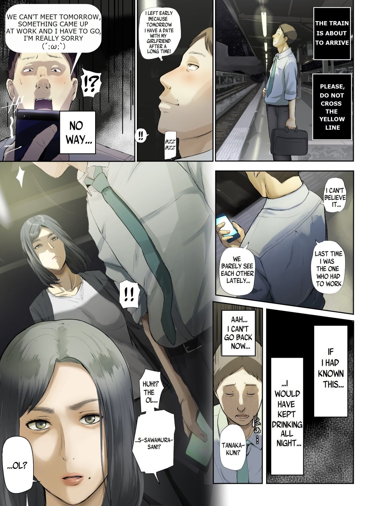 Kaisha no Iki Okure BBA Haramaseta |  I Knocked Up The Old Maid From My Office page 8 full