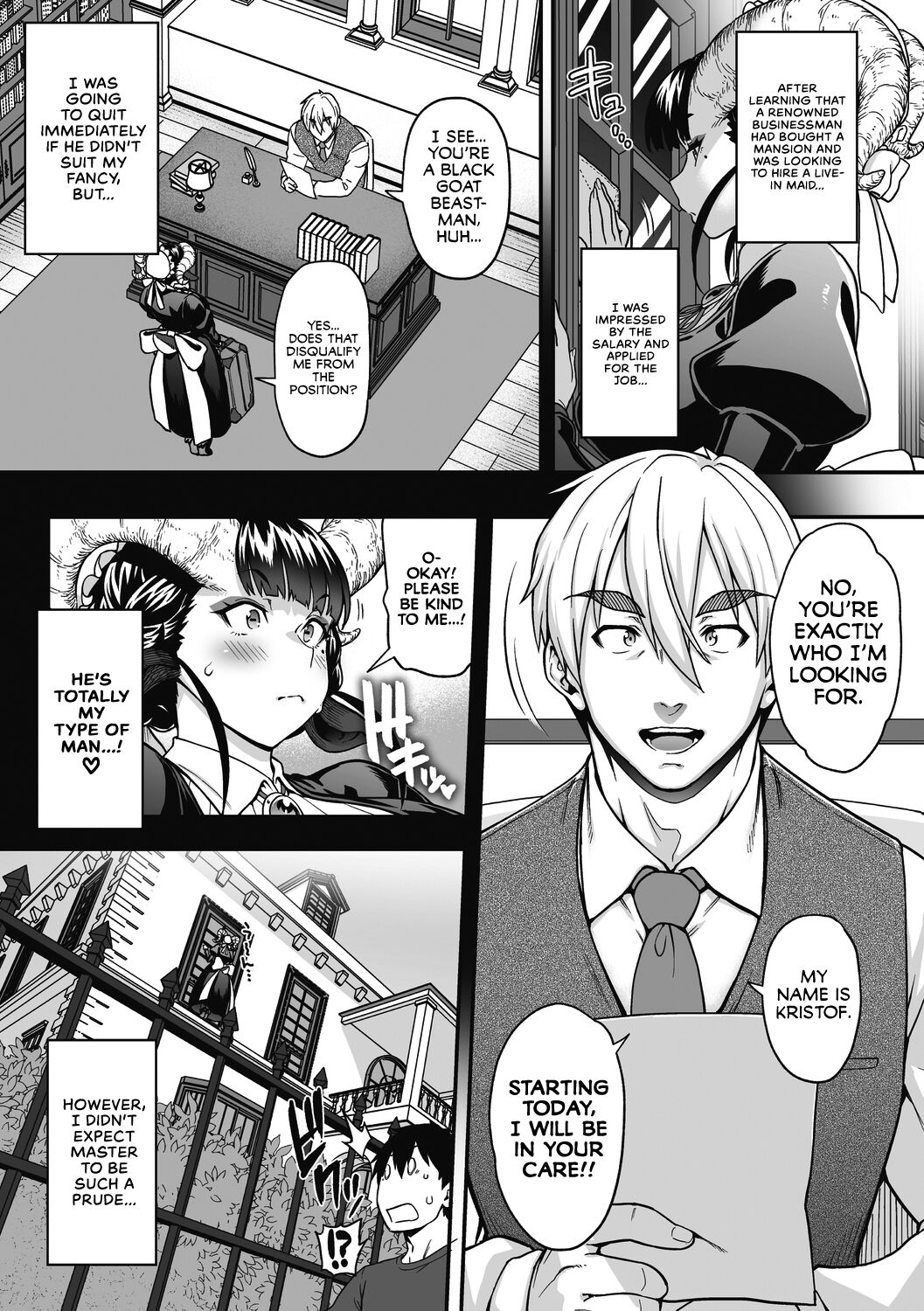Koisuru Kuroyagi | A Black Goat Maiden's  Romance page 5 full