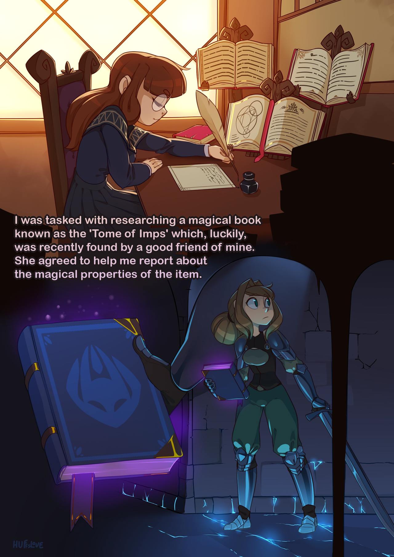 Tome of Imps + bonus page 1 full