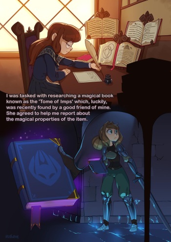 [HuffsLove] Tome of Imps + bonus cover