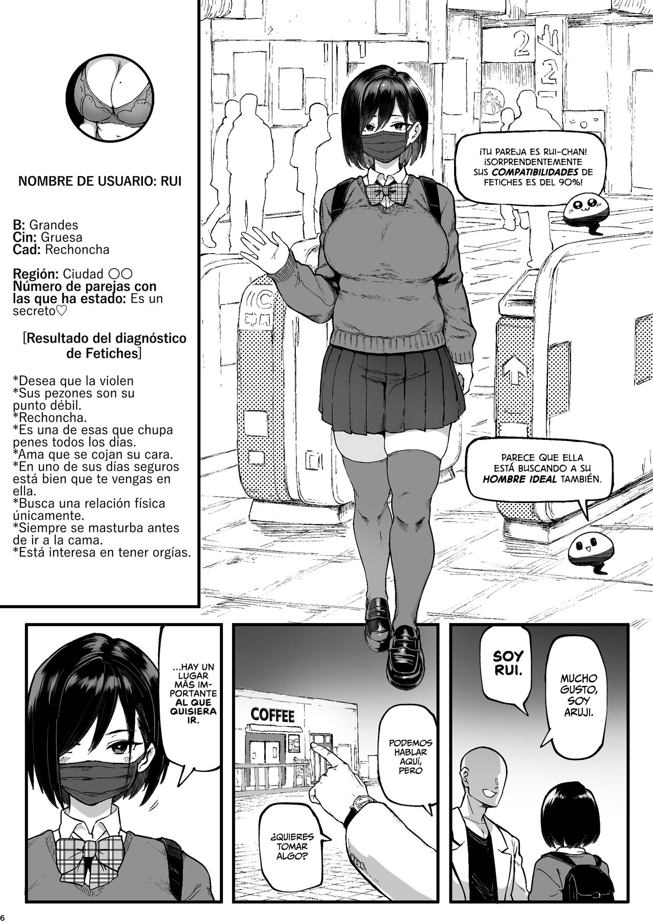 Seiheki Matching Appli Zubopuri | Aplicación de Emparejamiento de Fetiches Zubopuri page 6 full