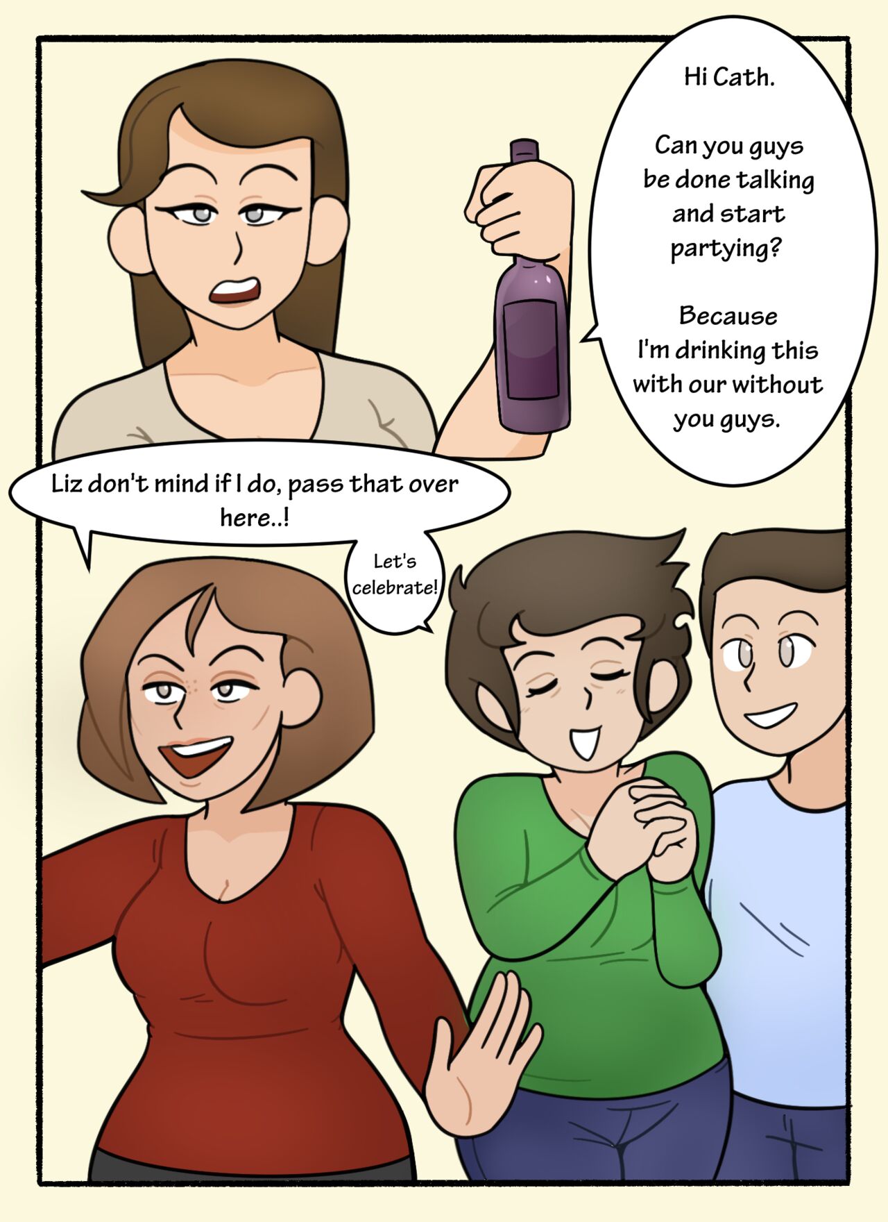 Cathie's Surprise Visit page 11 full