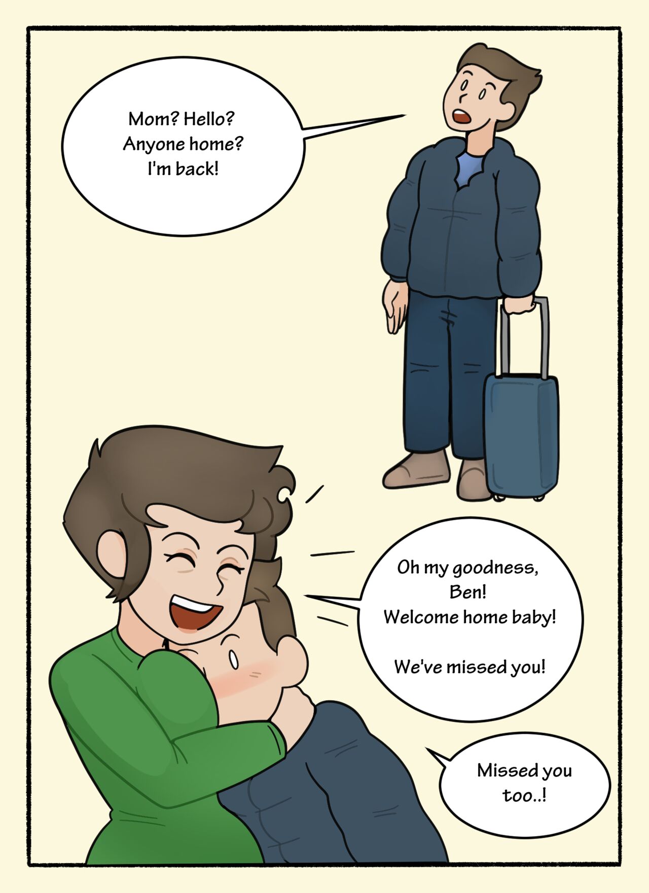 Cathie's Surprise Visit page 3 full