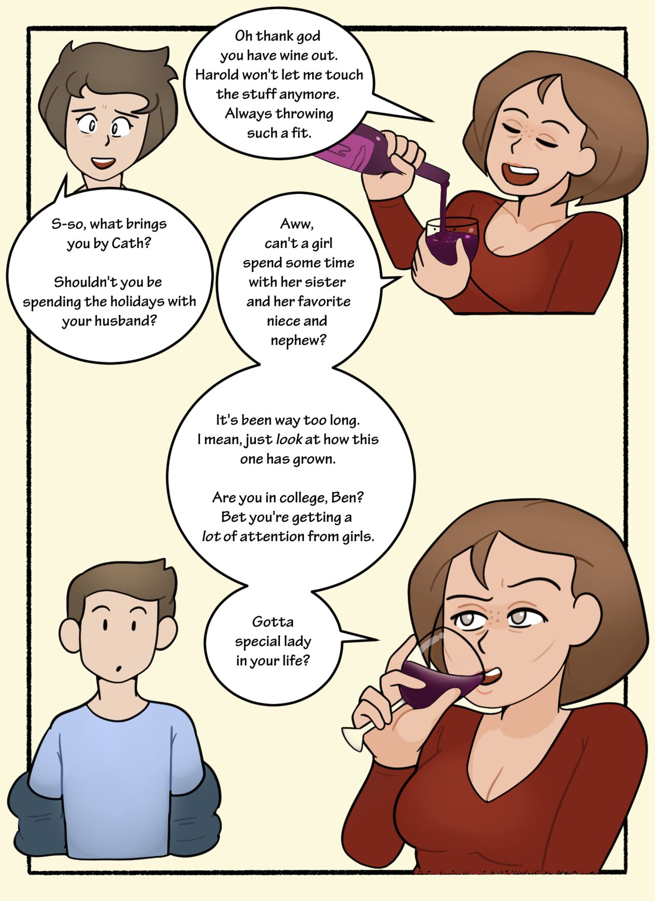 Cathie's Surprise Visit page 8 full