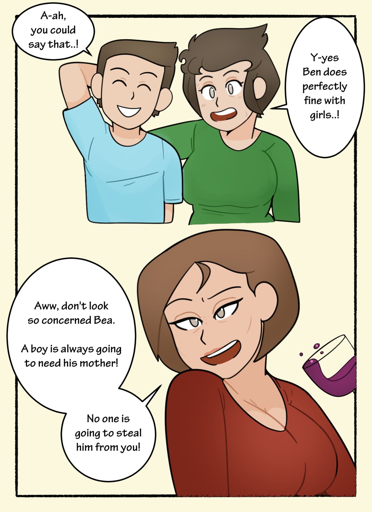 Cathie's Surprise Visit page 9 full