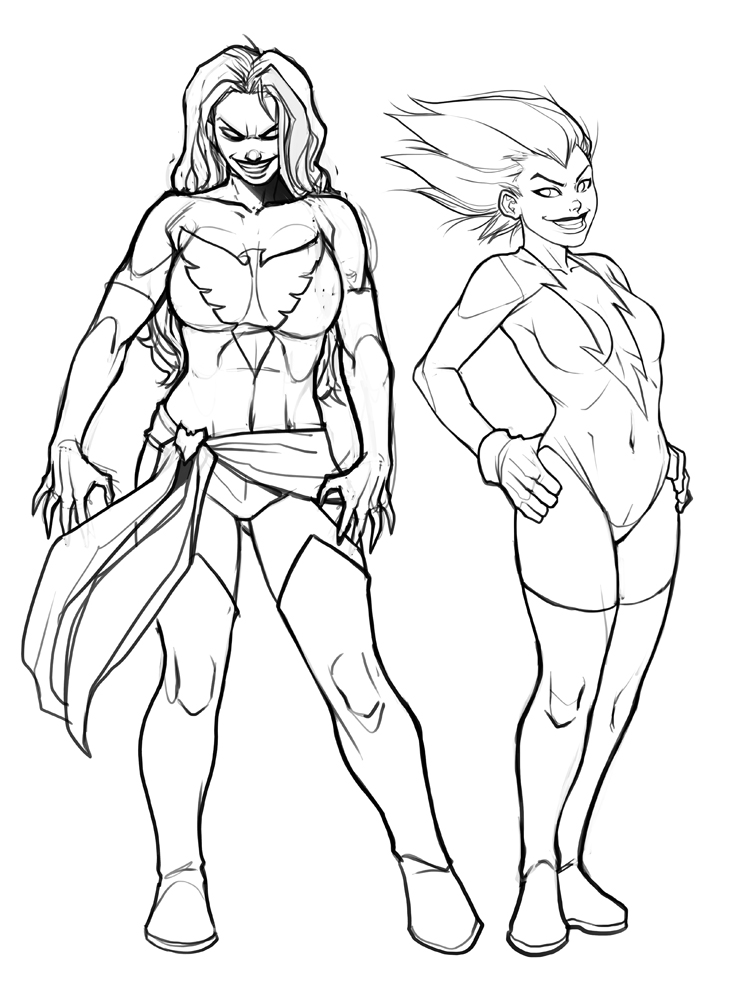 X-Men / Marvel Gals page 2 full