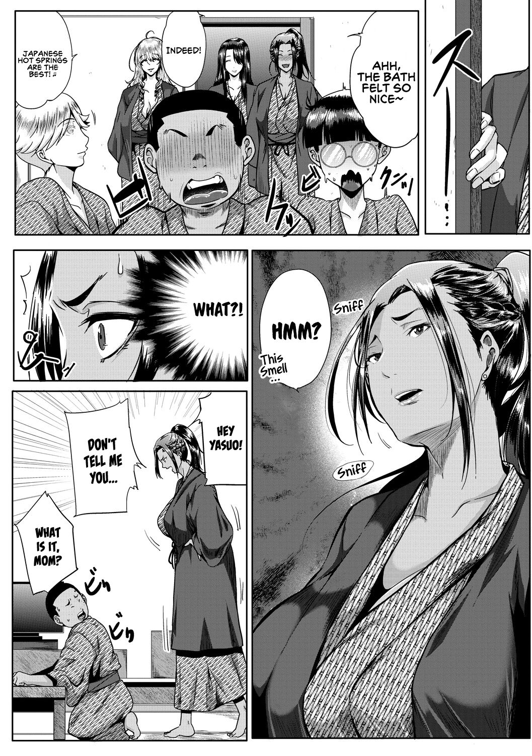 Koukan Toraianguru | A Triangle of Adultery Between Sons and Mothers page 11 full