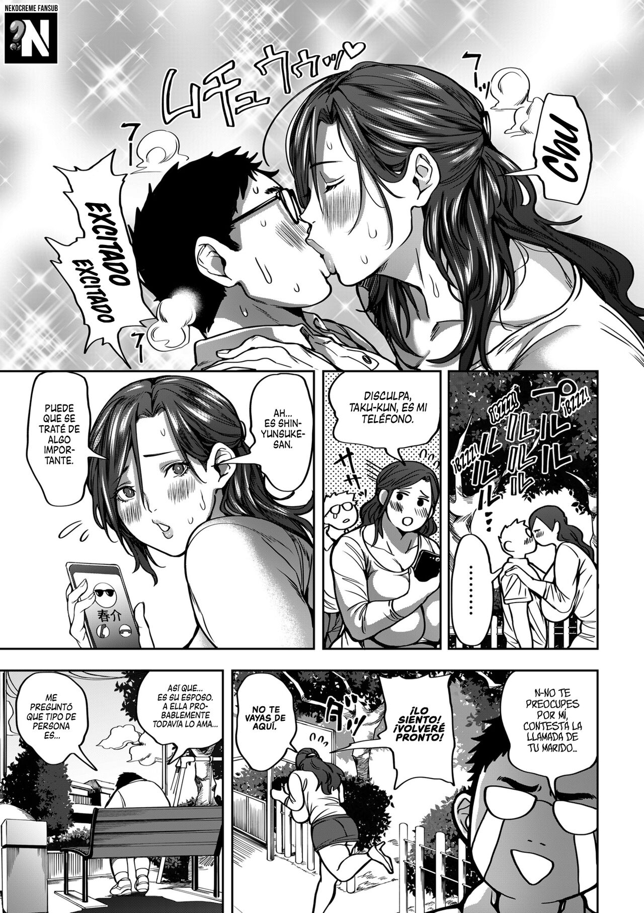 Shunkashoutou Harem Tengoku! Dai 4-Wa Haha VS Musume - Sono 1 ~ | Un Paraíso del Harem para todas las Estaciones - Volumen 4: Madre VS Hija page 9 full