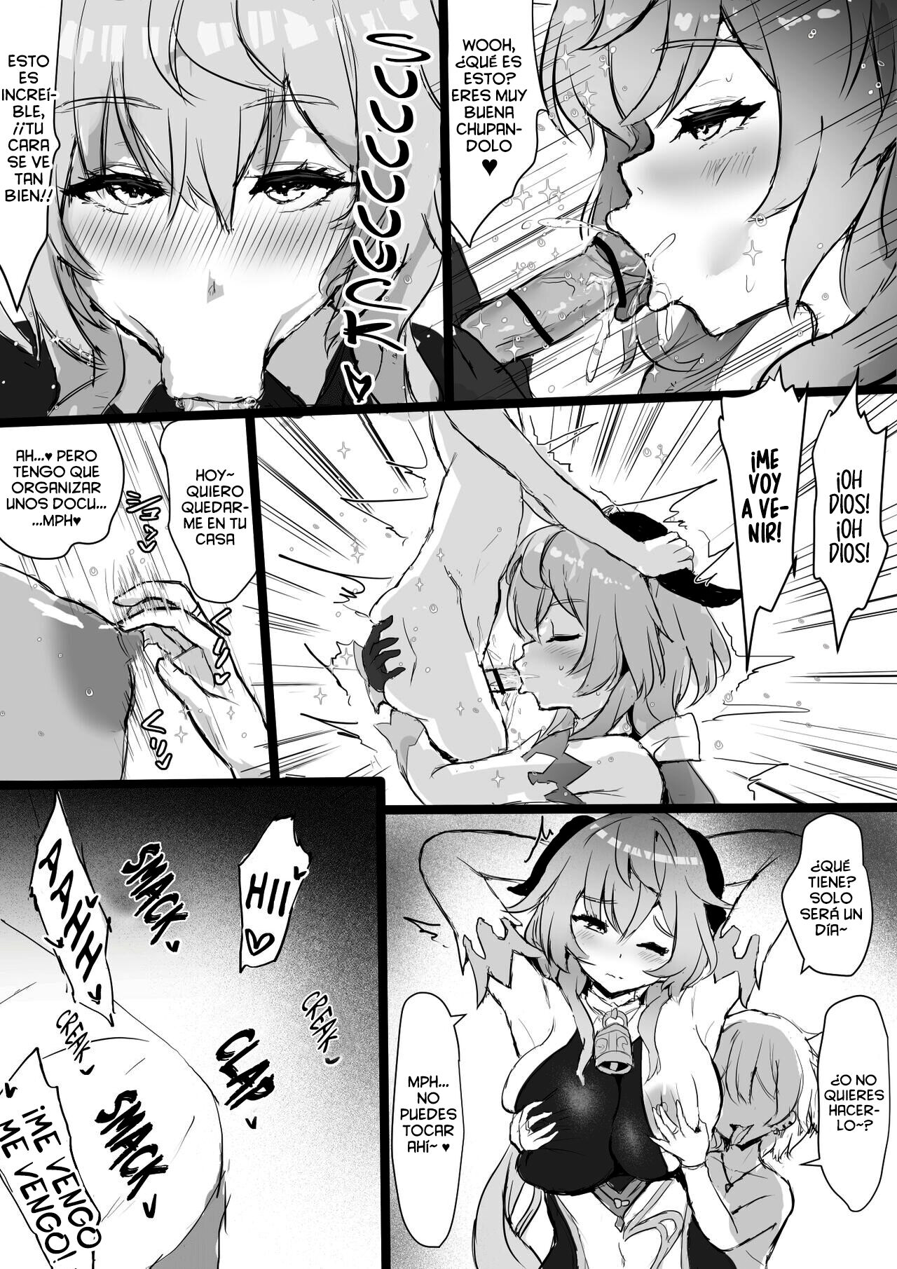Ganyu to Warui Shoukai no Musuko | Ganyu Y El Hijo De Malos Comerciantes page 4 full