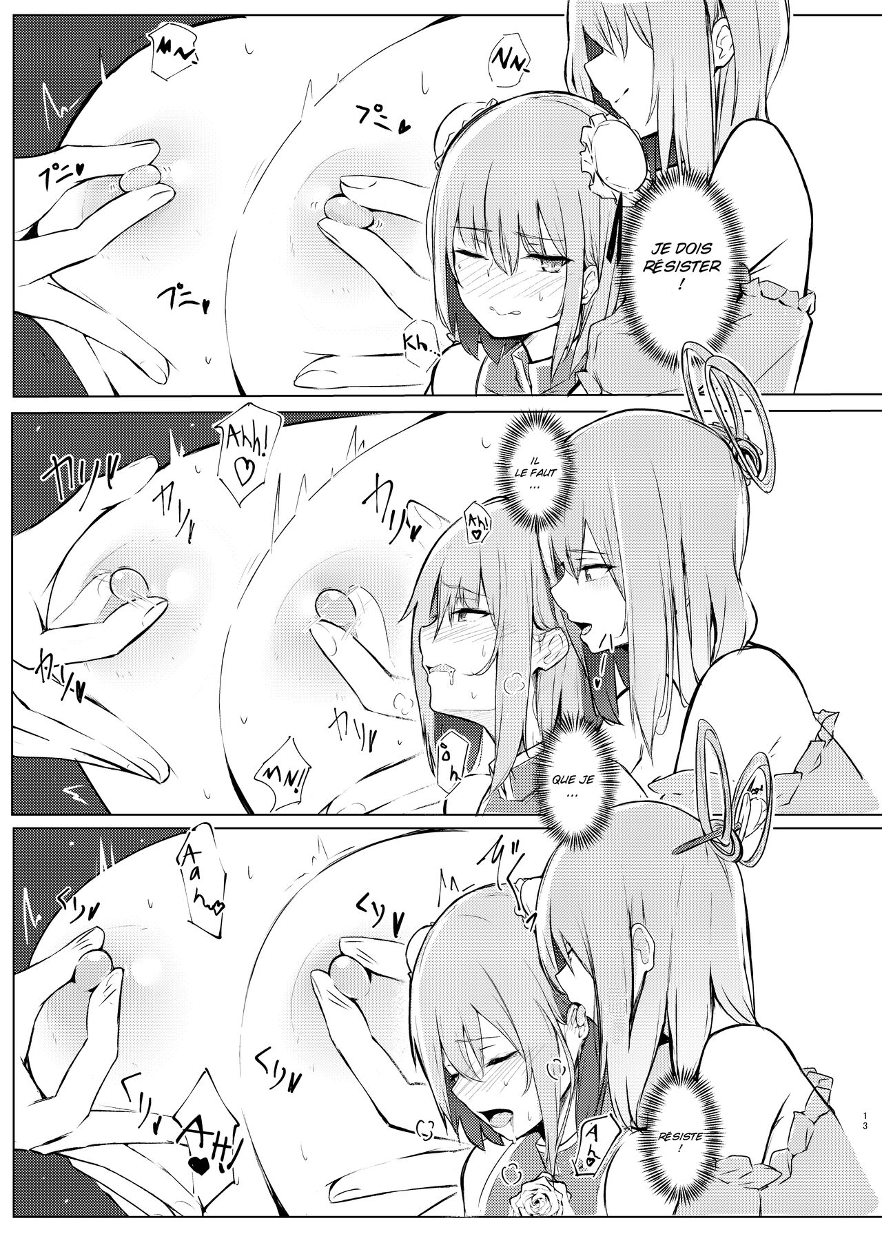 Kasen-chan ga Seiga-san ni Kawaigarareru Hon | Une histoire où Kasen se fait chouchouter par Seiga page 11 full