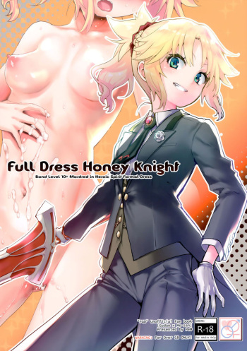 [Peθ (Mozu)] Full Dress Honey Knight -Kizuna10+ no Mor-san to Eirei Seisou- (Fate/Grand Order) [French] [GRIMBOUR] [Digital] cover