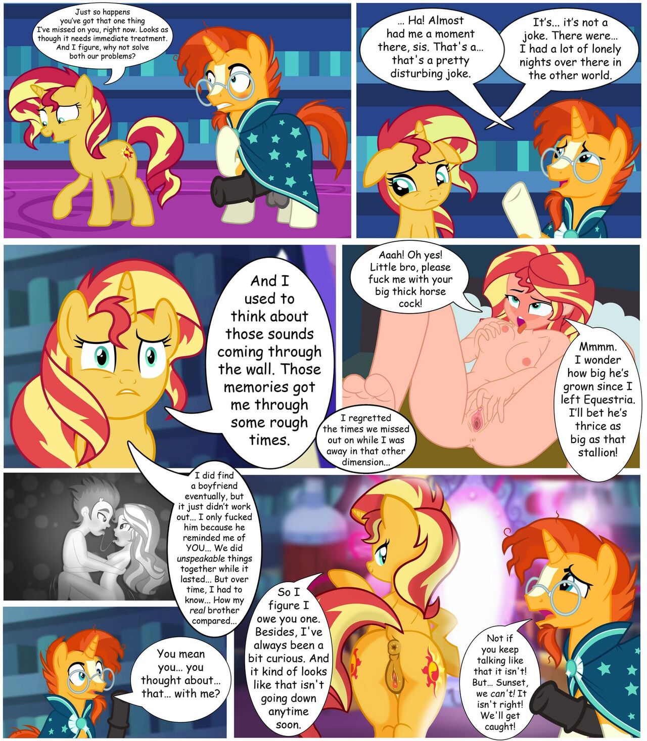 The First Incestuous Foal of Sunset Shimmer page 4 full