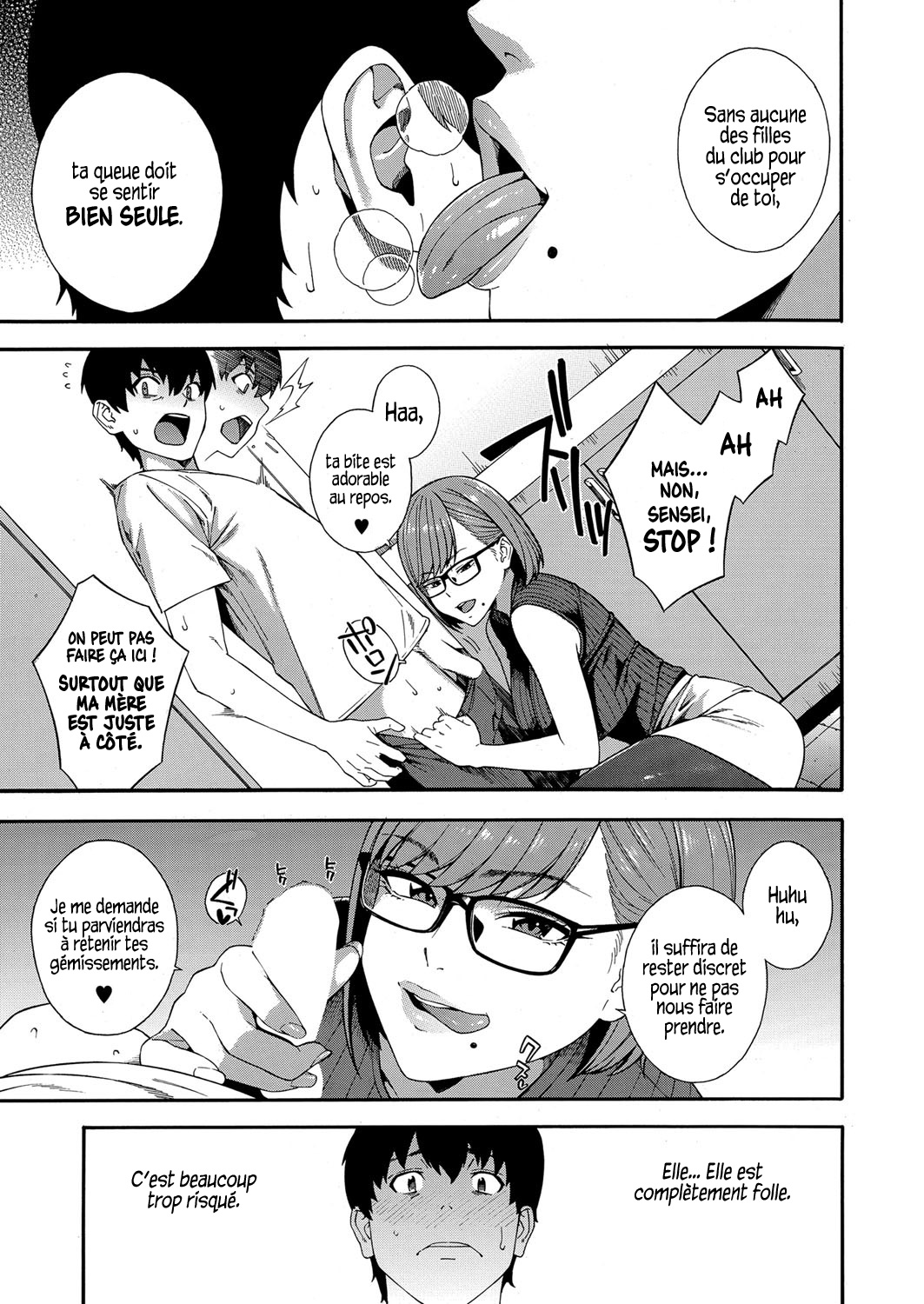 Fellatio Kenkyuubu - Département de recherche en fellations | Fellatio Research Department Ch.4 page 3 full