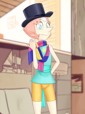 (Slackerburst) Pearl Fanart cover