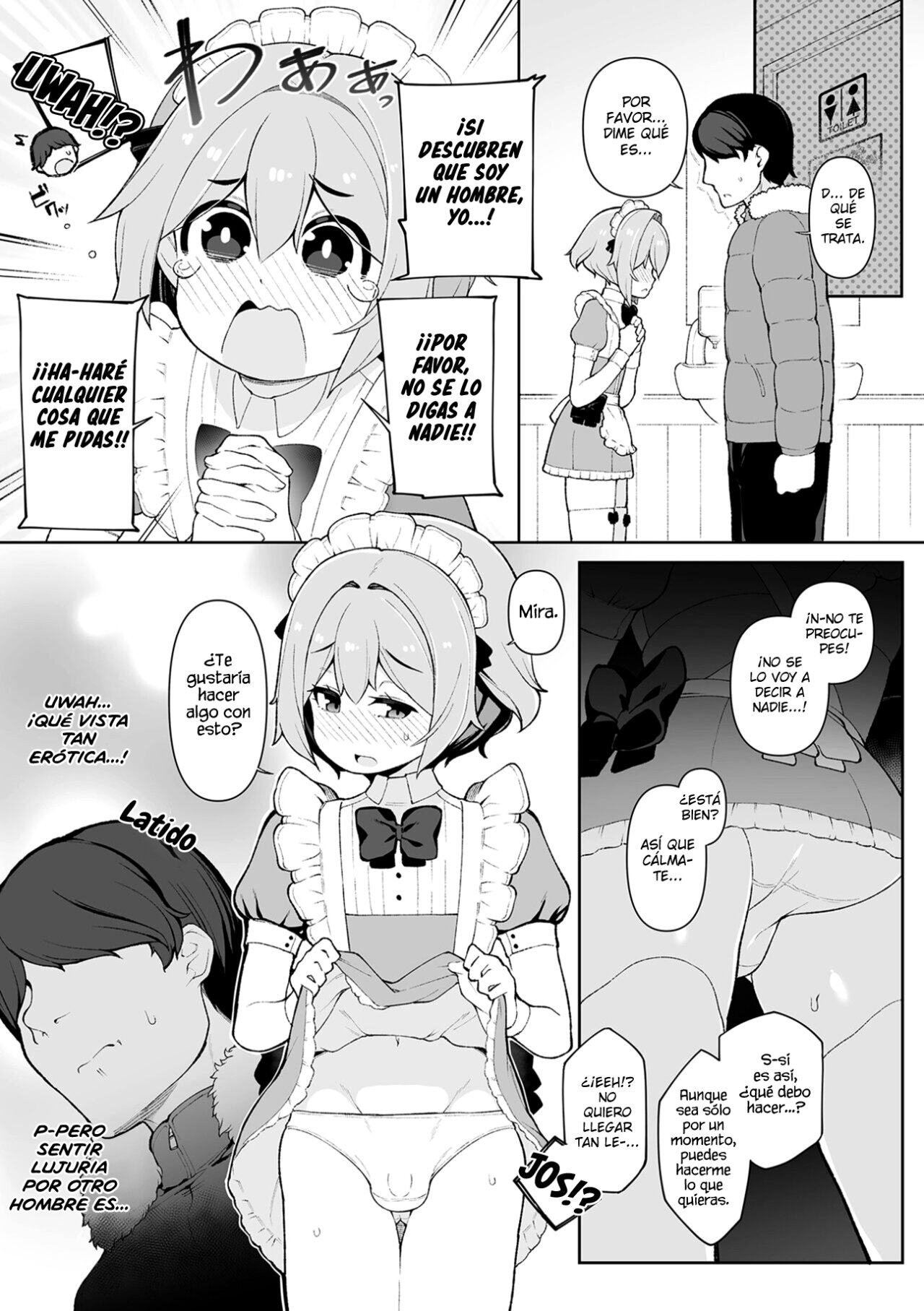 Hatsukoi no Maid-san ga Jitsu wa Otokonoko datta Ken page 6 full