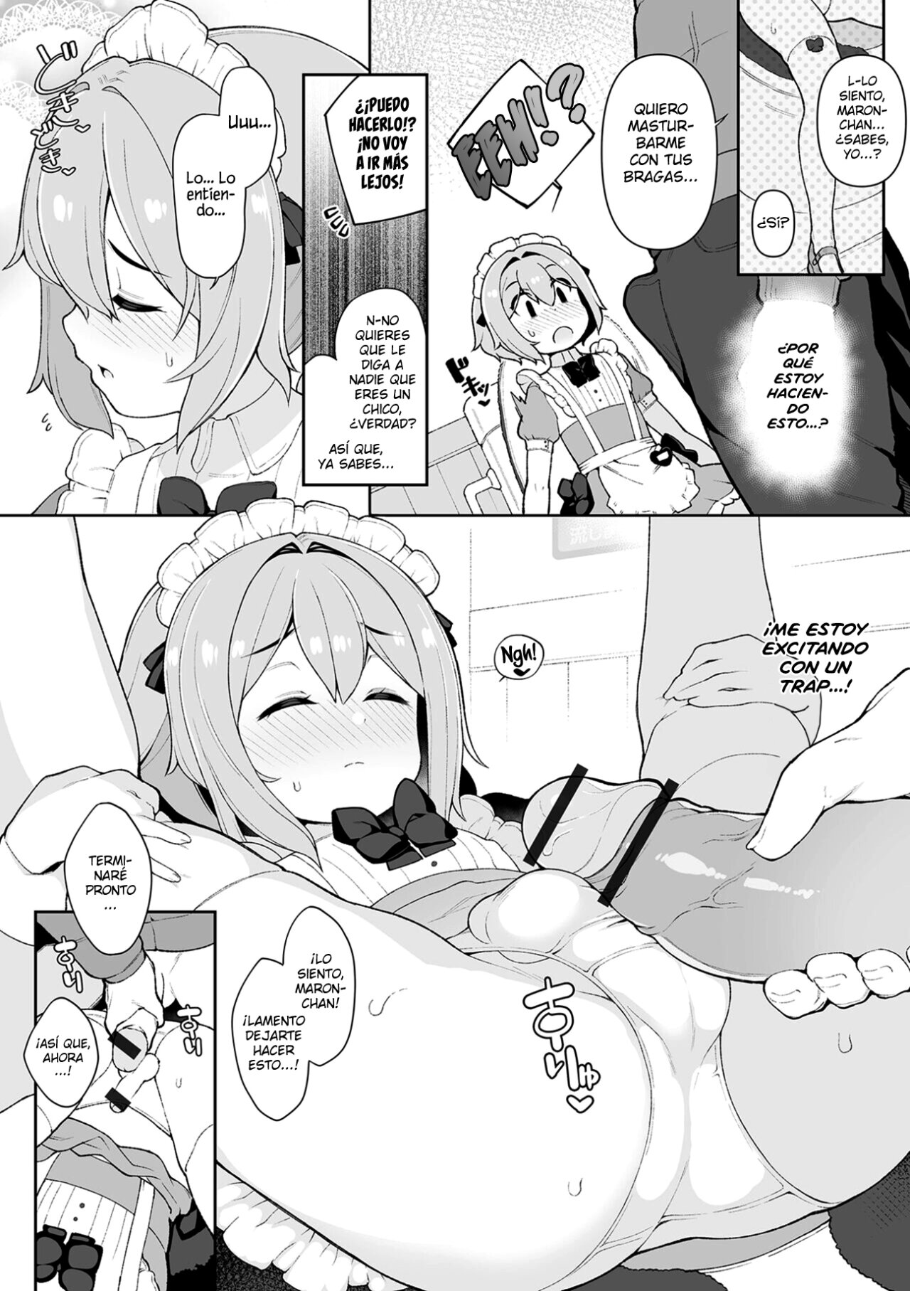 Hatsukoi no Maid-san ga Jitsu wa Otokonoko datta Ken page 8 full