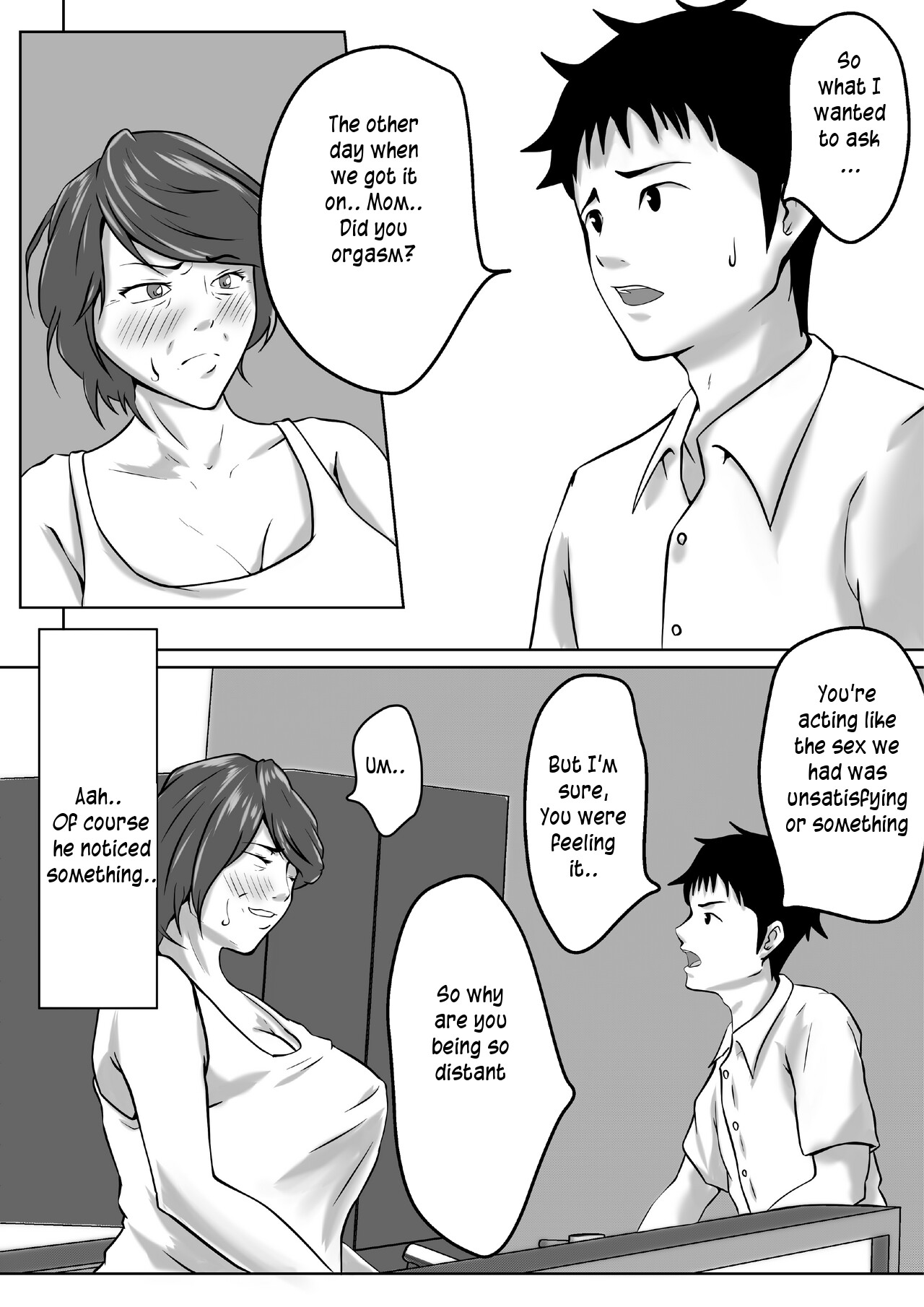 haha wa onnadeshita 3 | Mother was a woman 3 page 9 full