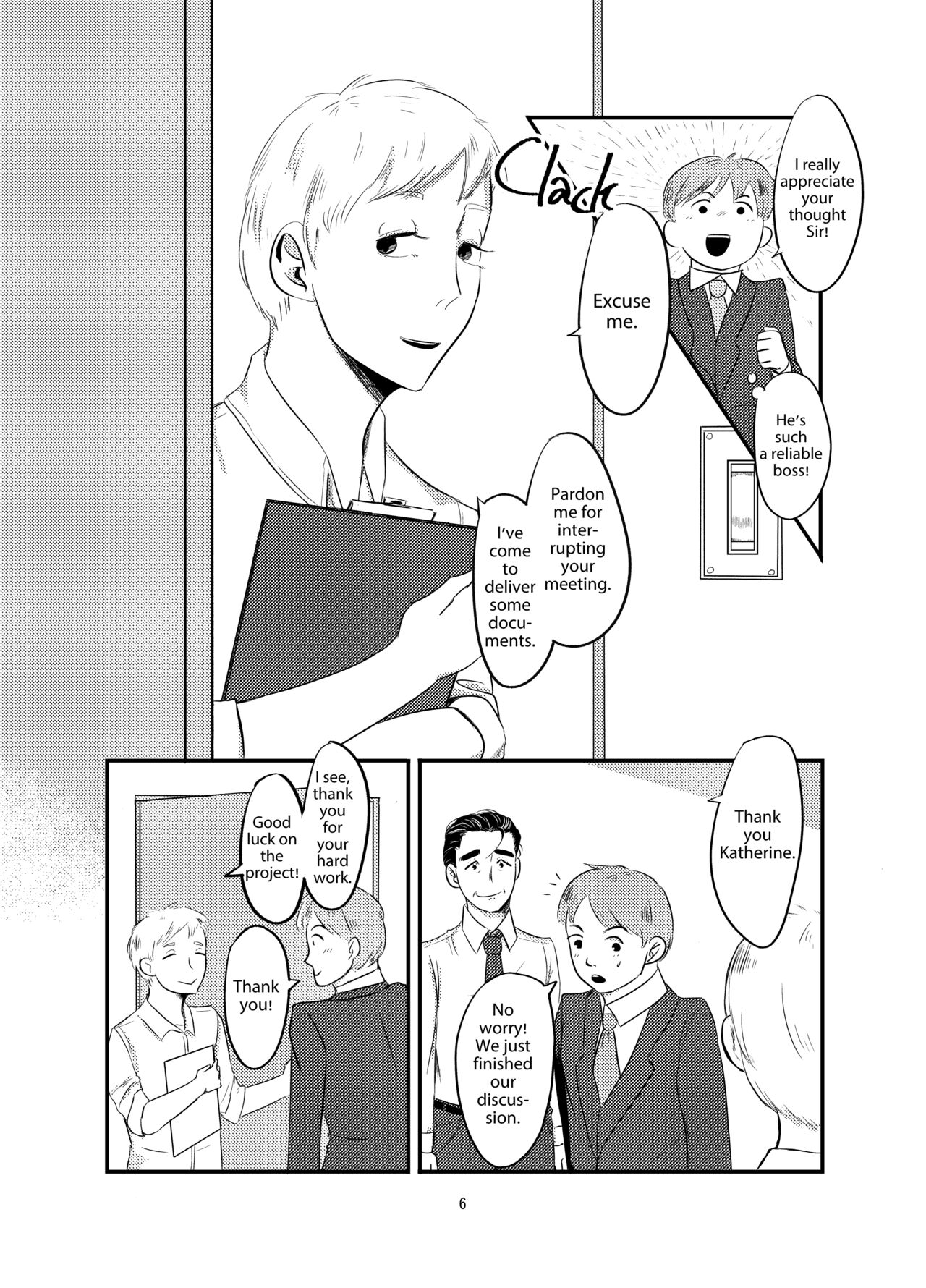 My Boss was Unexpectedly Lewd page 3 full