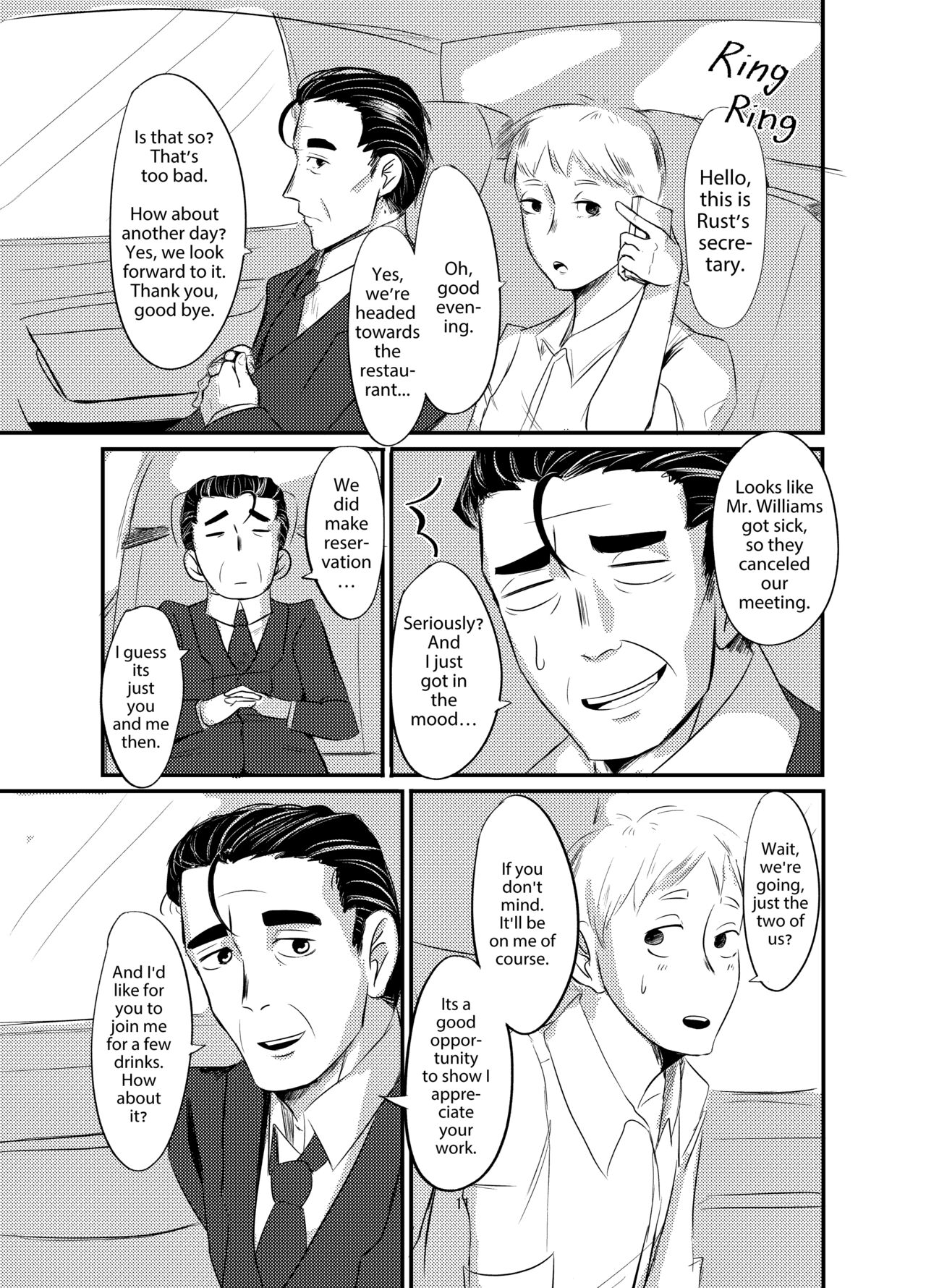 My Boss was Unexpectedly Lewd page 8 full