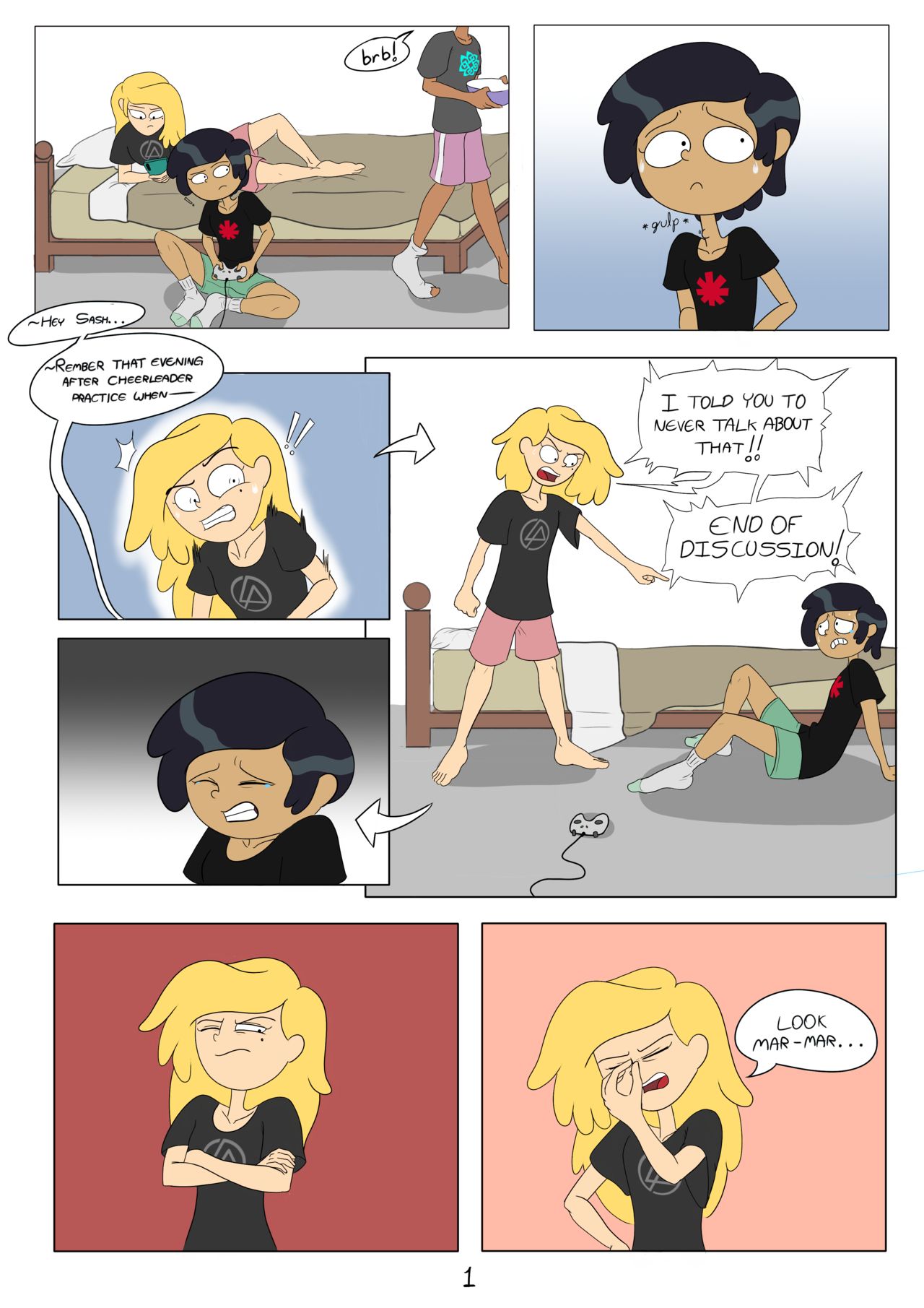 Amphibia /co/ Comic: Marcy Likes Feet + Bonus page 1 full